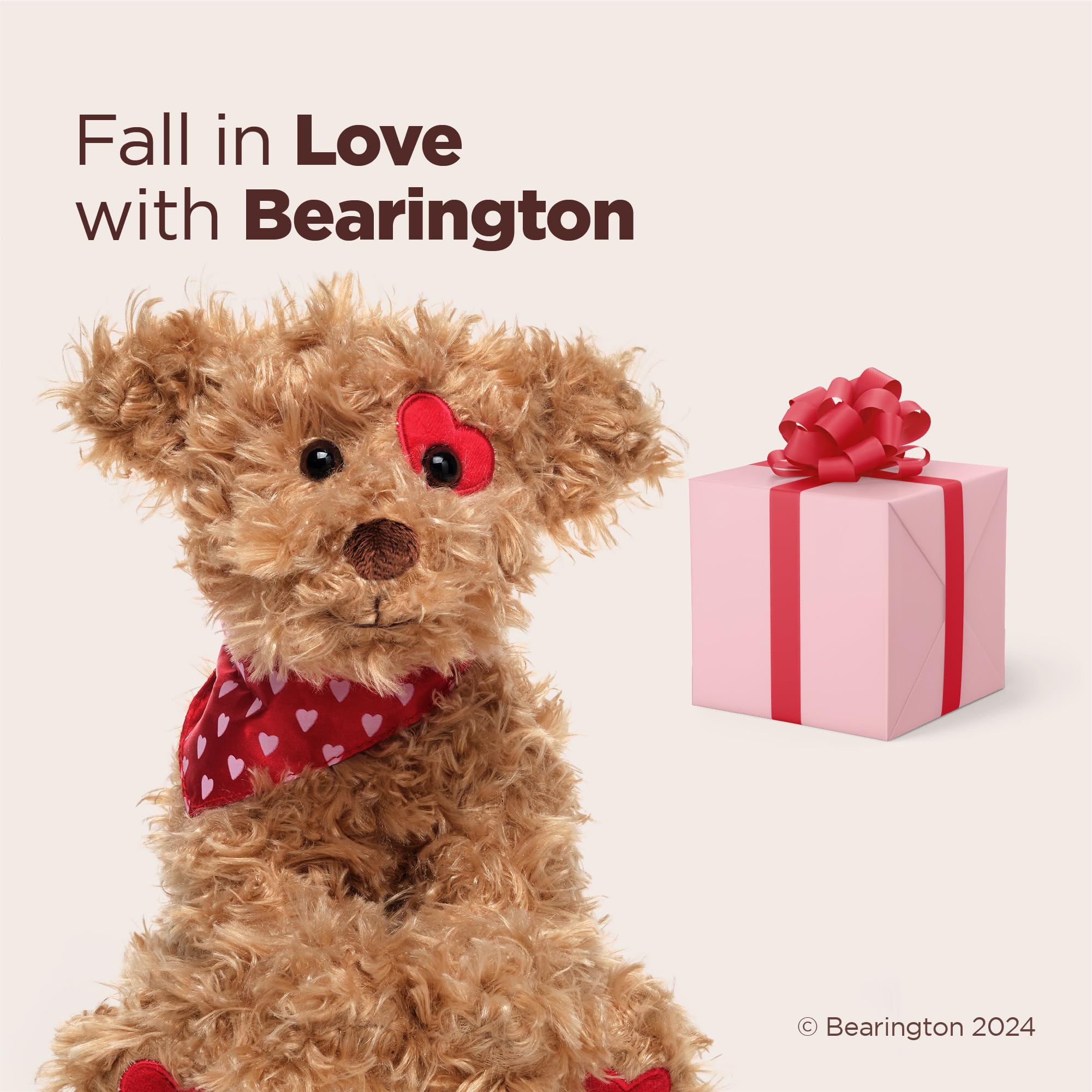 Foto 6 pulgar | Peluche Bearington Harry Hugglesmore Brown Cachorro 28 Cm - Venta Internacional.