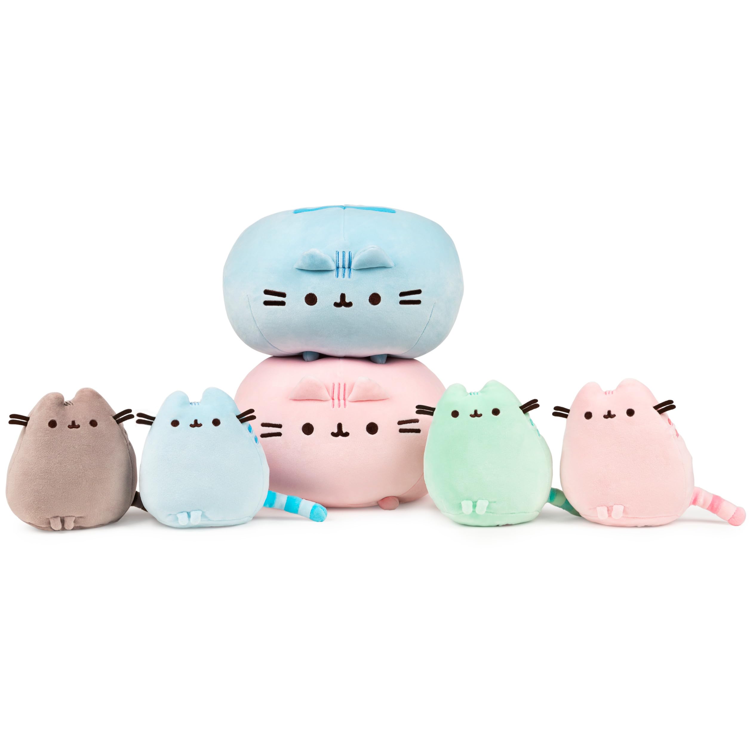 Foto 8 pulgar | Peluche Gund Pusheen Rainbow Round Squisheen 28 Cm - Venta Internacional.