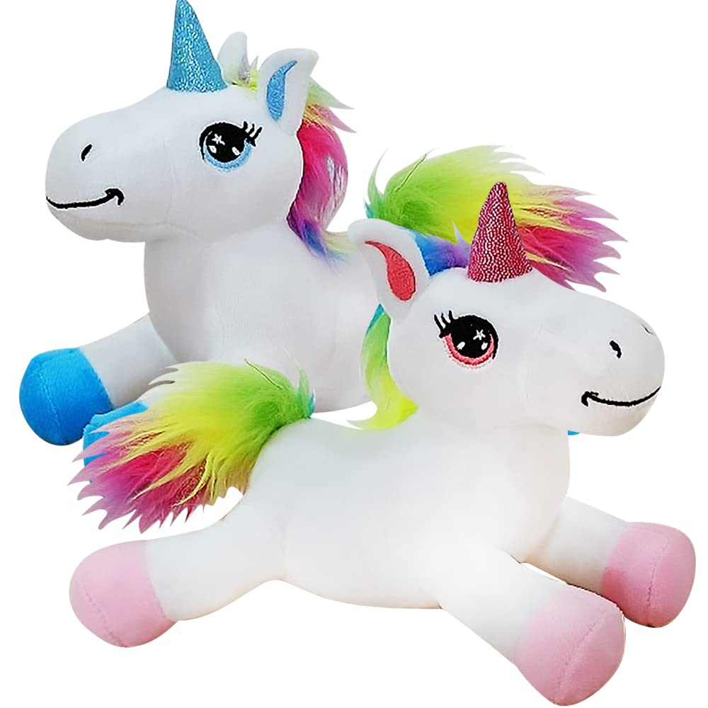 Foto 2 pulgar | Miniunicornio De Peluche Artcreativity De 18 Cm, Juego De 2 - Venta Internacional.