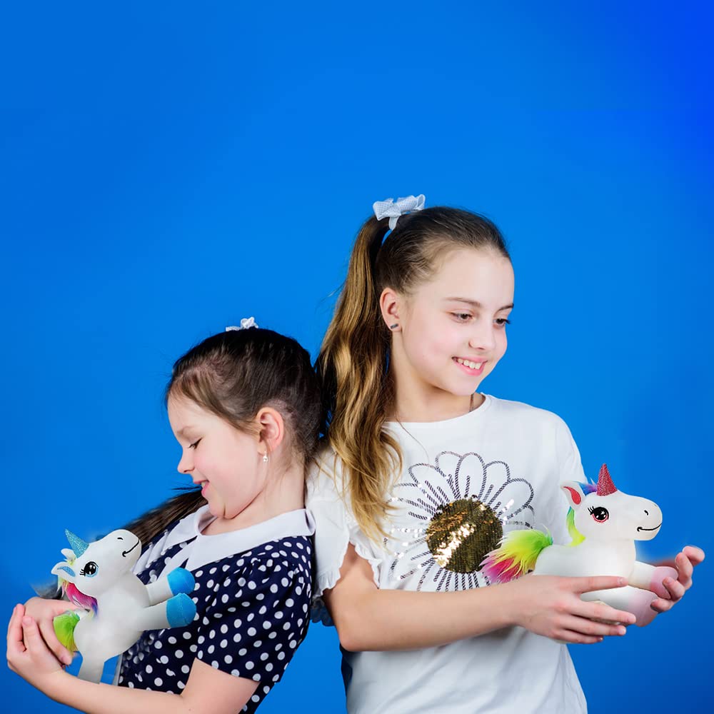Foto 6 pulgar | Miniunicornio De Peluche Artcreativity De 18 Cm, Juego De 2 - Venta Internacional.
