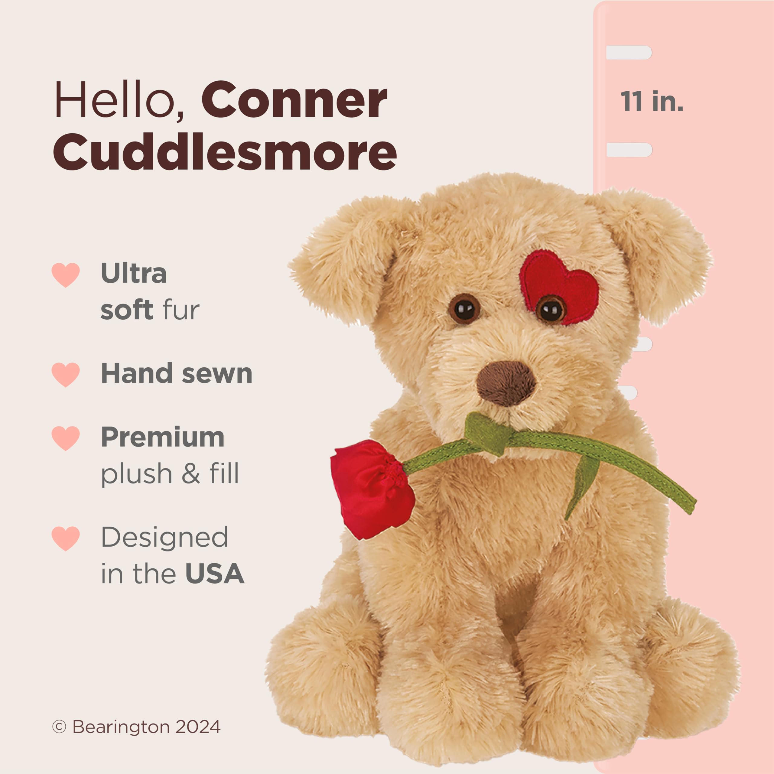 Foto 2 | Peluche Bearington Conner Cuddlesmore The Valentine's - Venta Internacional.