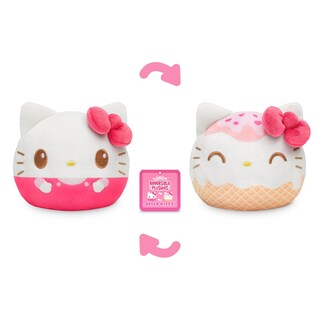 Foto 3 | Helado Pushie Teeturtle Hello Kitty Reversible 4 Hello Kitty - Venta Internacional.