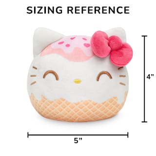 Foto 4 | Helado Pushie Teeturtle Hello Kitty Reversible 4 Hello Kitty - Venta Internacional.