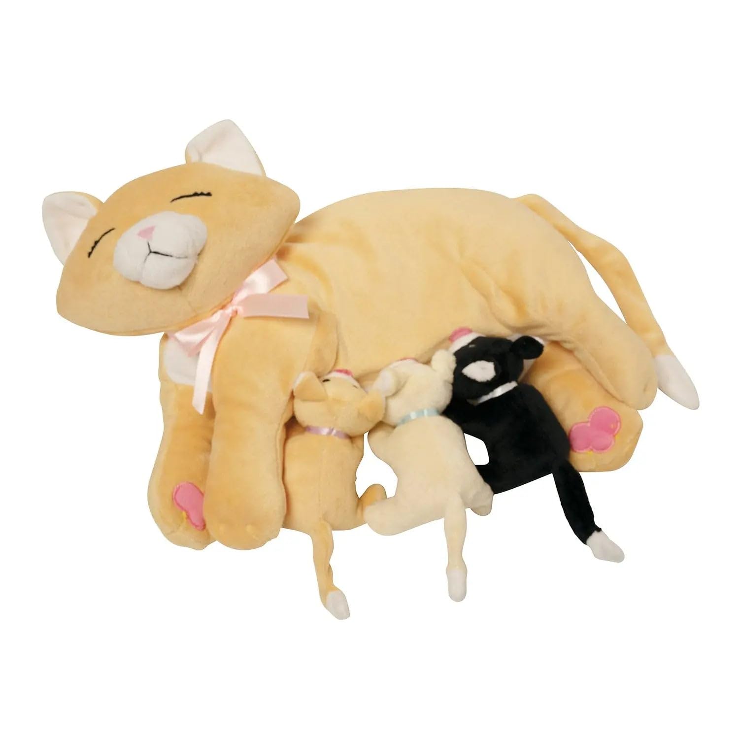 Juguete De Peluche Manhattan Para Amamantar A Nina Cat Con Gatitos De Peluche - Venta Internacional.