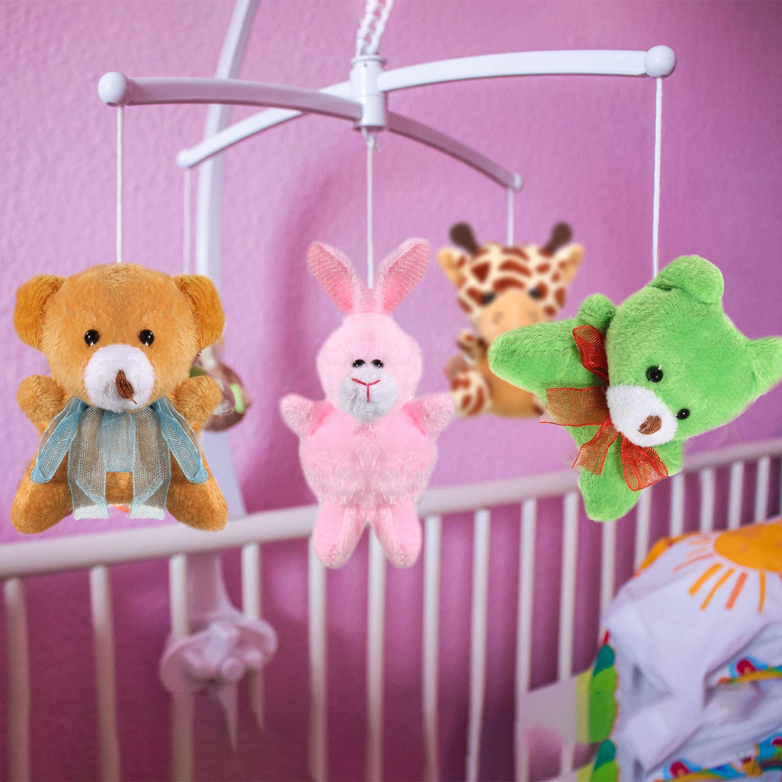 Foto 6 pulgar | Juguetes De Peluche Skylety Mini Safari Stuffed, 32 Unidades Con Llavero - Venta Internacional.
