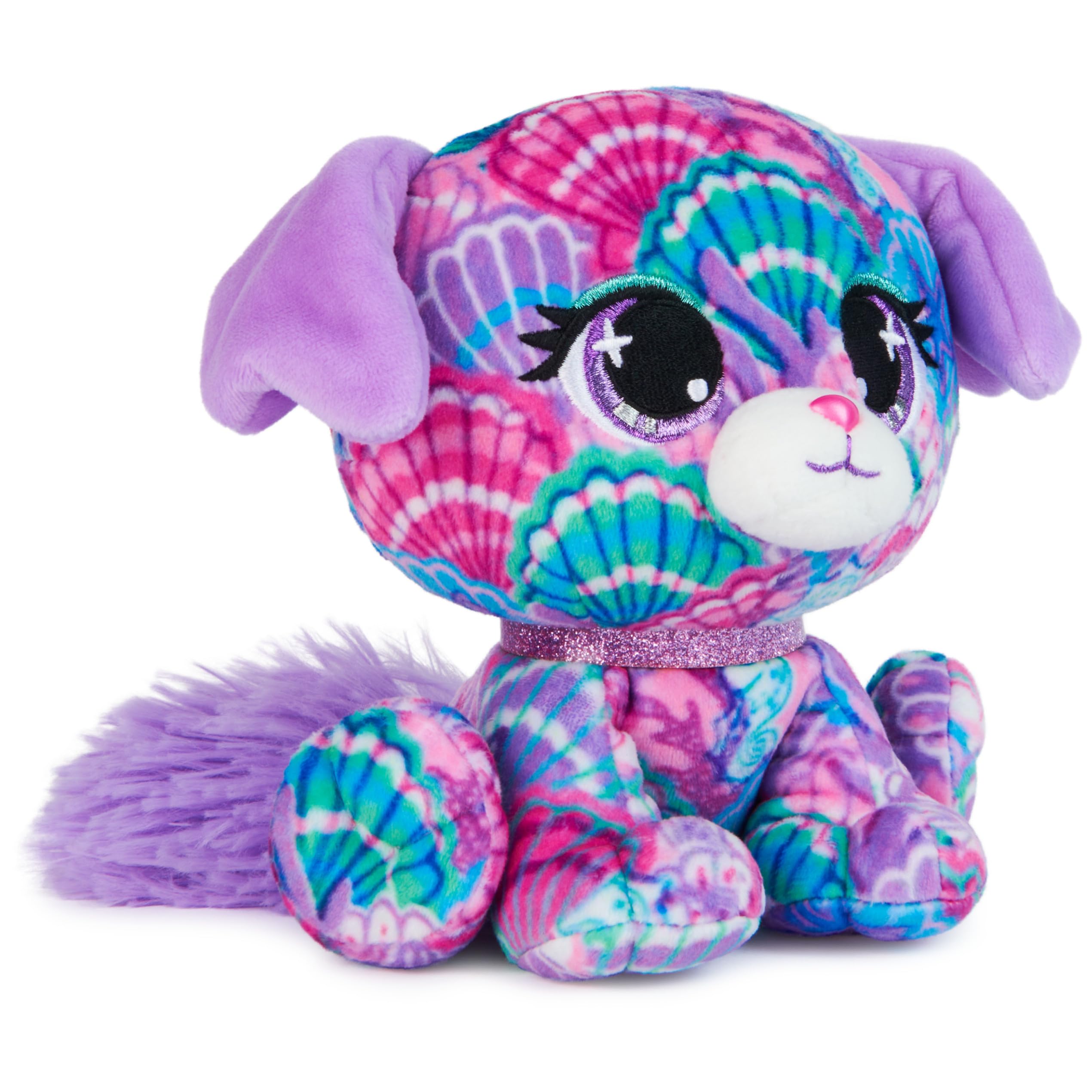 Foto 3 pulgar | Peluche Gund P.lushes Designer Fashion Pets Shelly Newport Dog, 15 Cm, Morado Y Azul - Venta Internacional.
