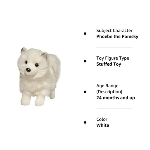 Foto 3 pulgar | Peluche De Peluche Douglas Phoebe Pomsky, Perro De 25 Cm De Largo - Venta Internacional.