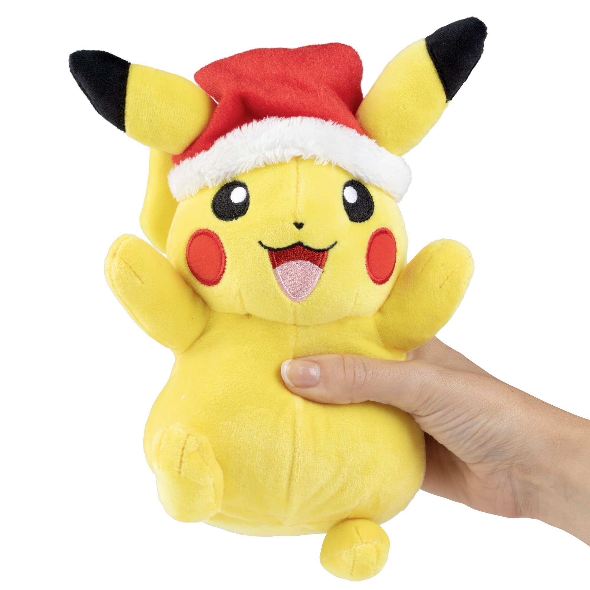 Foto 6 pulgar | Peluche Pokémon Pikachu Winter De 20 Cm Con Sombrero Para Niños Mayores De 2 Años - Venta Internacional.