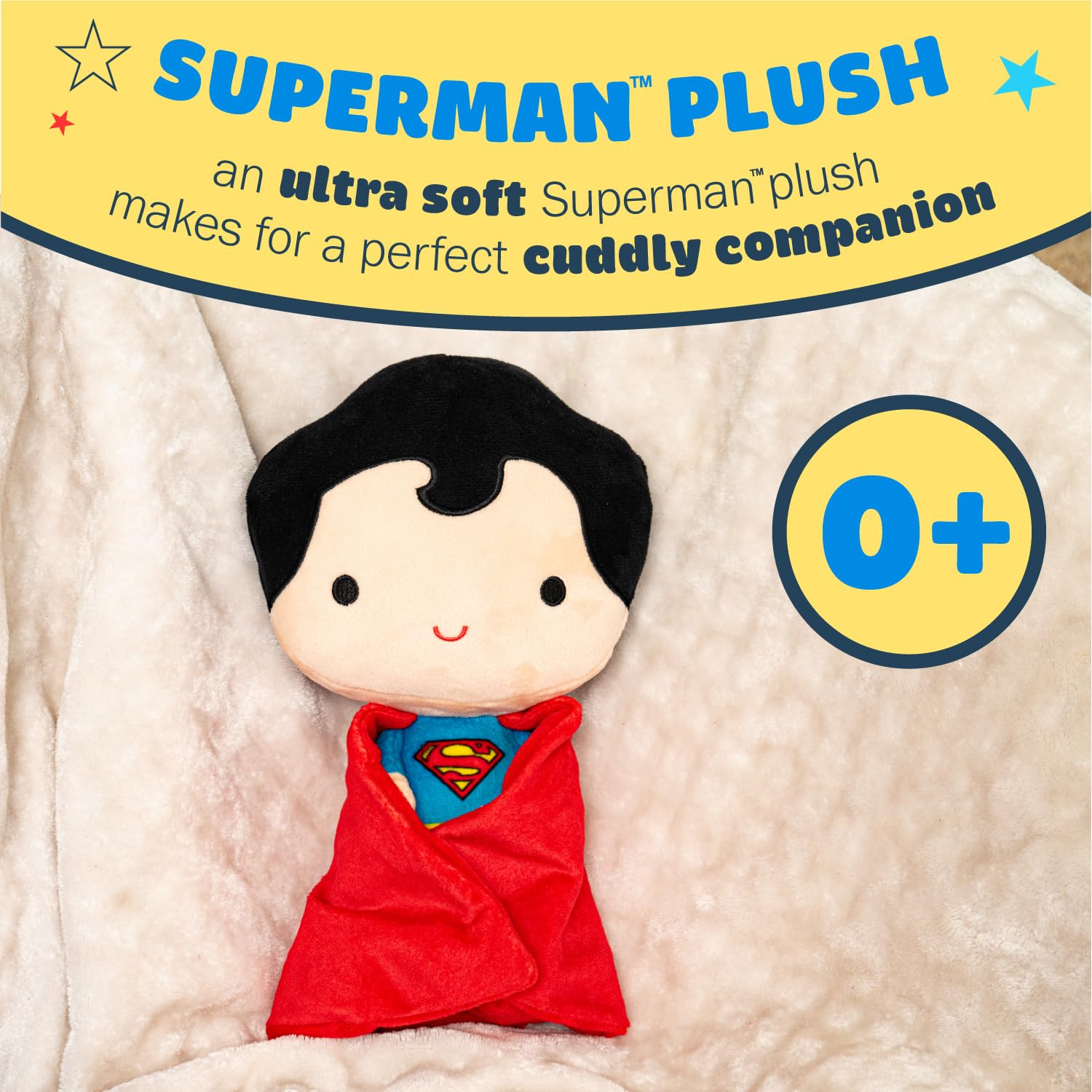 Foto 3 pulgar | Peluche Kids Preferred Dc Comics Superman 29 Cm - Venta Internacional.