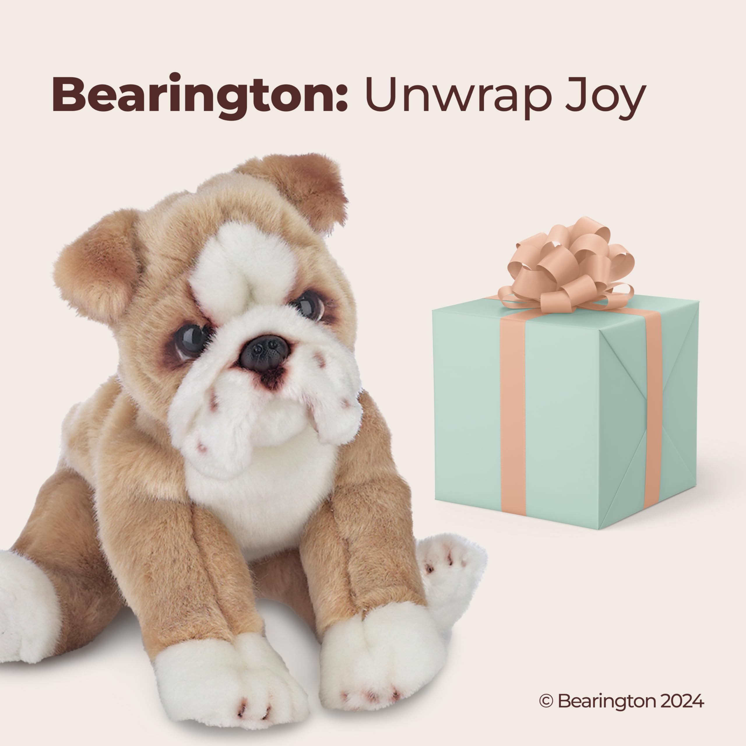 Foto 6 pulgar | Juguete De Peluche De La Colección Bearington Tug The English Bulldog - Venta Internacional.