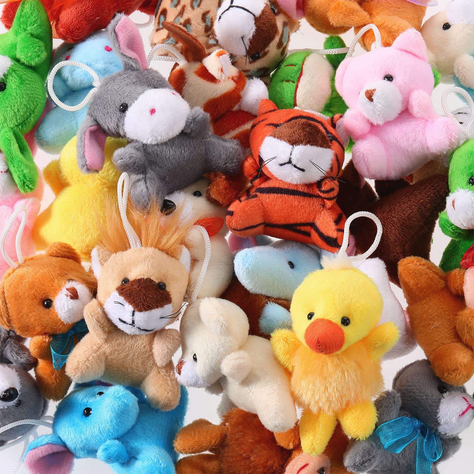 Foto 2 | Minianimales De Peluche Skylety Christmas, 30 Estilos, Paquete De 60 - Venta Internacional.