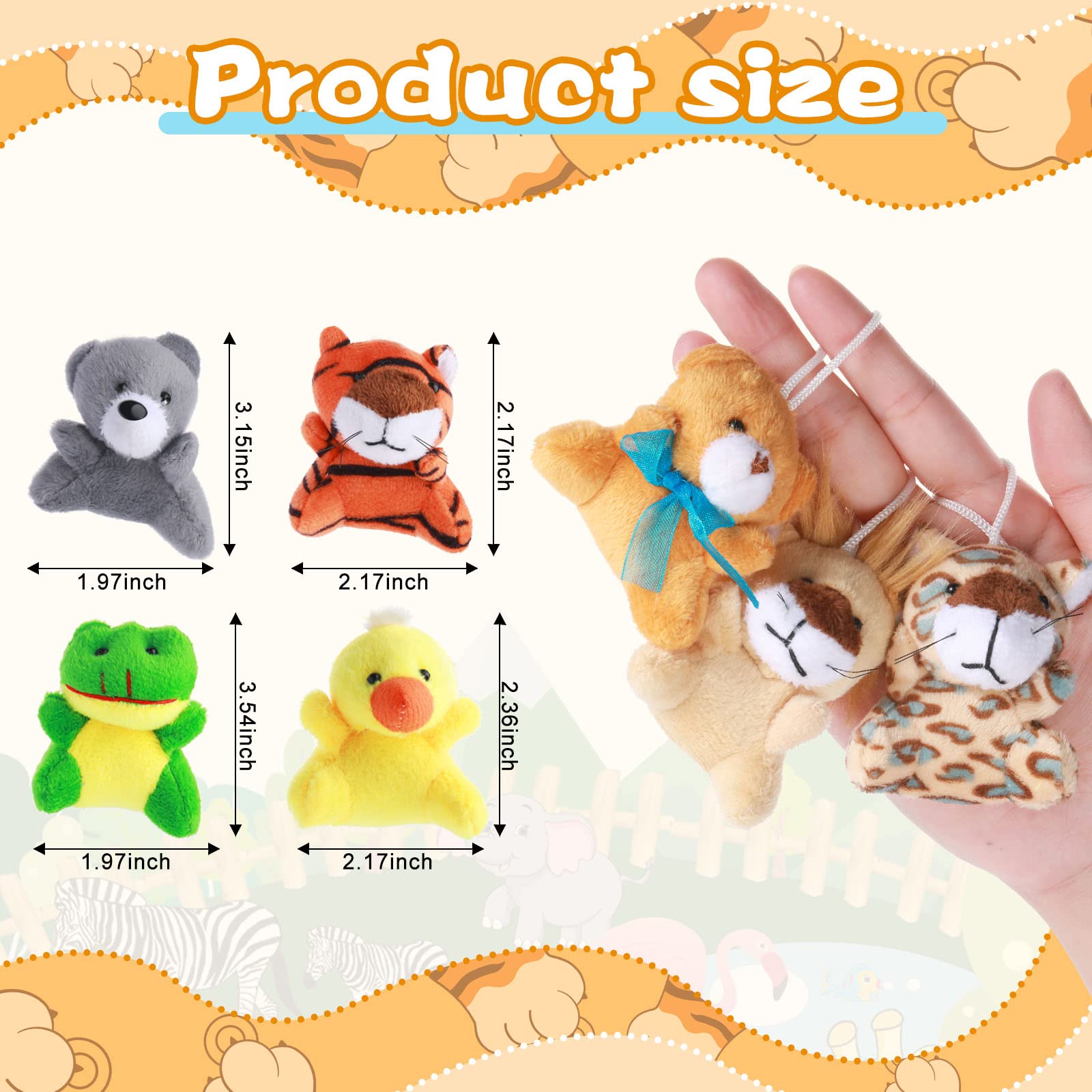 Foto 4 pulgar | Minianimales De Peluche Skylety Christmas, 30 Estilos, Paquete De 60 - Venta Internacional.