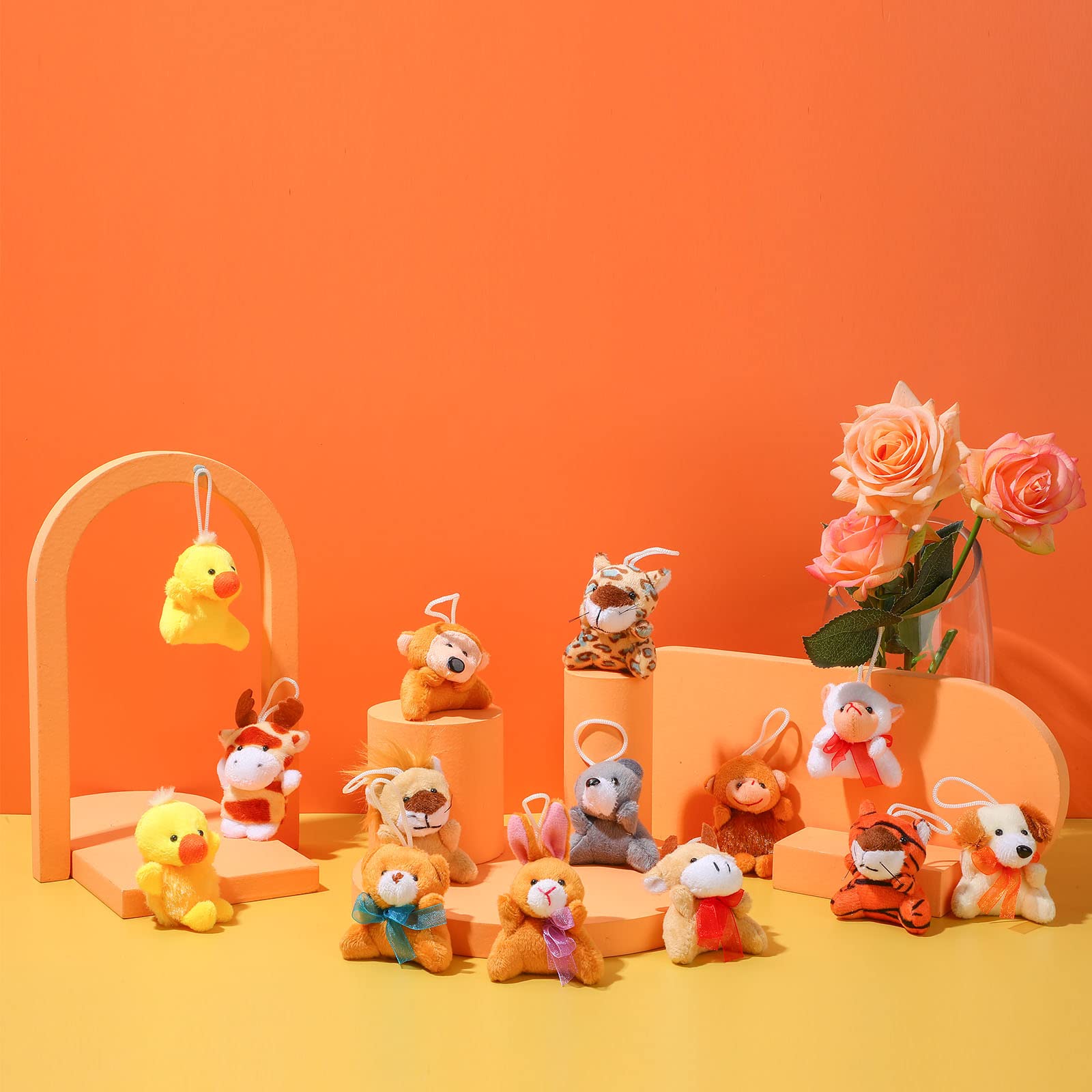 Foto 7 | Minianimales De Peluche Skylety Christmas, 30 Estilos, Paquete De 60 - Venta Internacional.