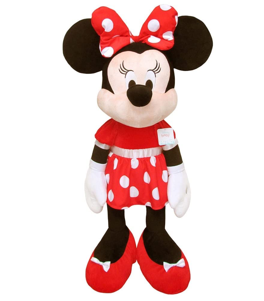 Foto 2 pulgar | Vestido De Peluche Rojo De Minnie Mouse De Disney De 40 Cm, Preferido Para Niños - Venta Internacional.