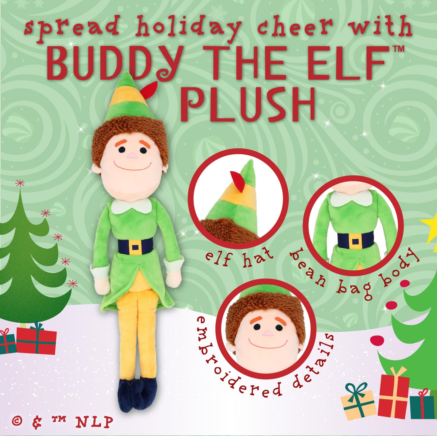 Foto 3 pulgar | Peluche Kids Preferred Buddy The Elf 34 Cm Para Niños - Venta Internacional.