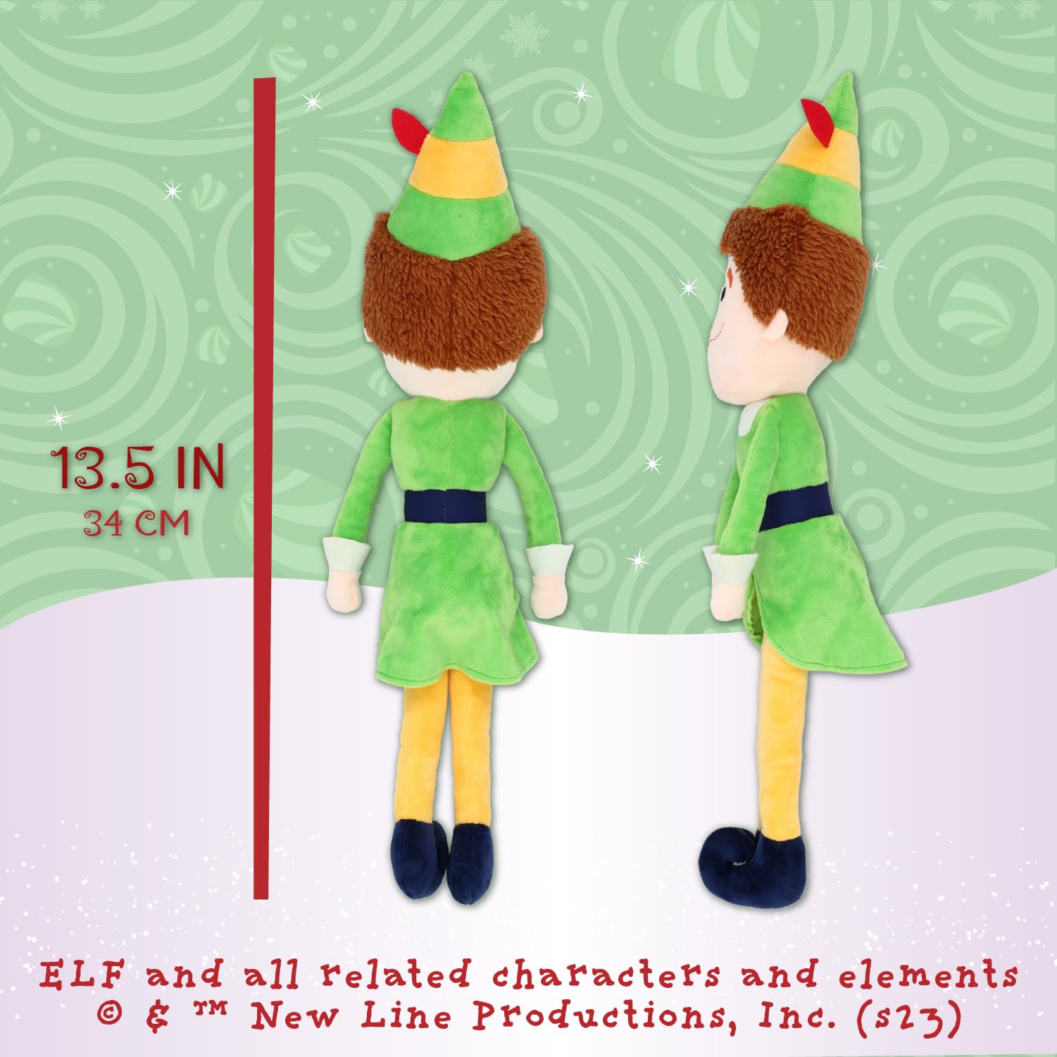 Foto 6 pulgar | Peluche Kids Preferred Buddy The Elf 34 Cm Para Niños - Venta Internacional.