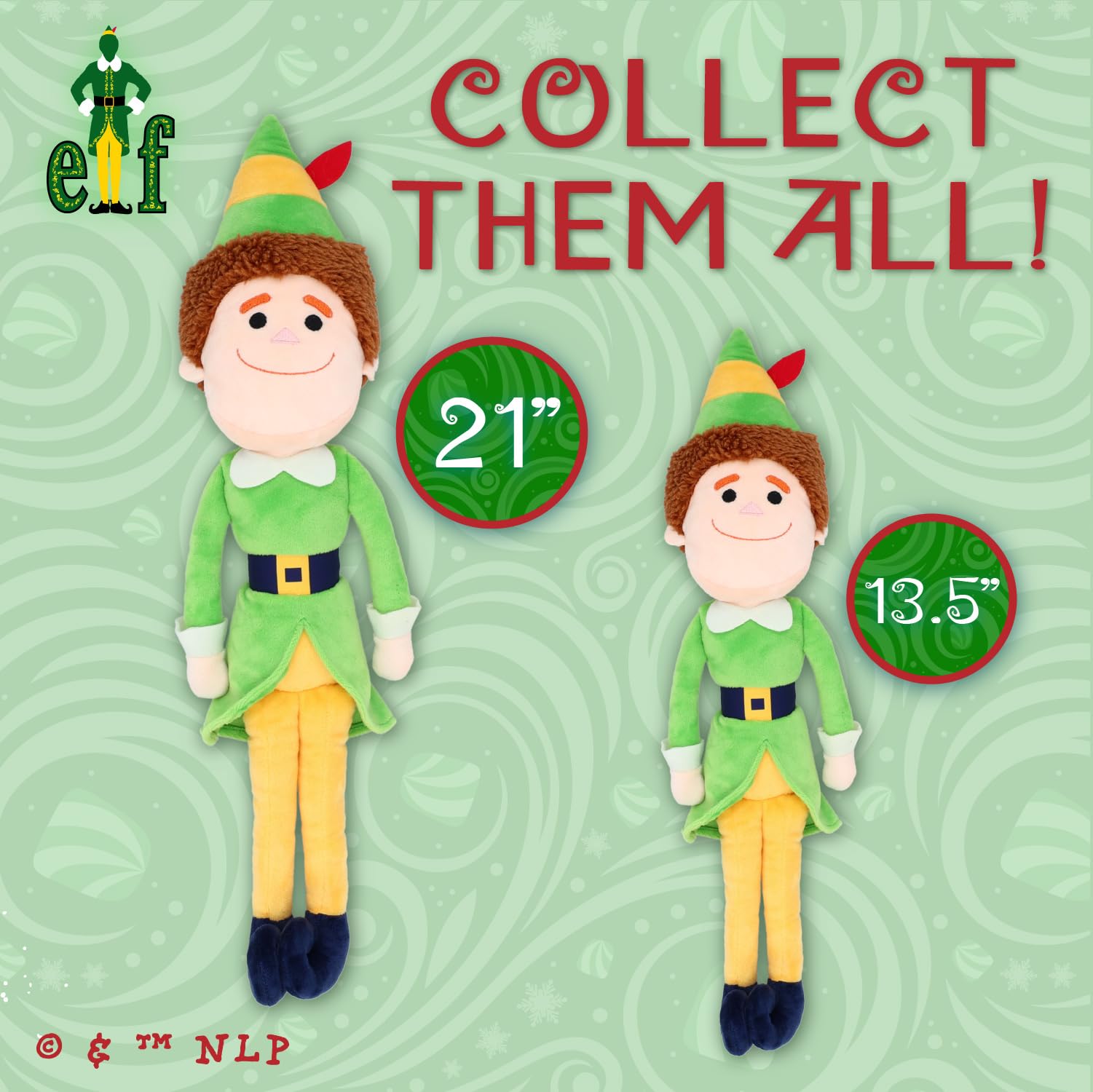 Foto 7 pulgar | Peluche Kids Preferred Buddy The Elf 34 Cm Para Niños - Venta Internacional.