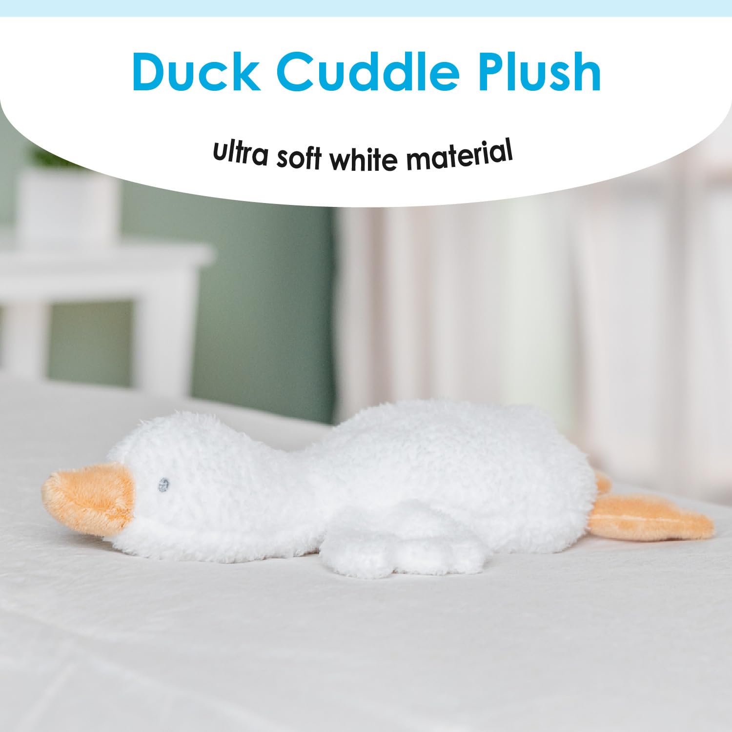 Foto 3 pulgar | Peluche Carter's Duck Cuddle Con Forma De Animal De Peluche Kids Preferred - Venta Internacional.