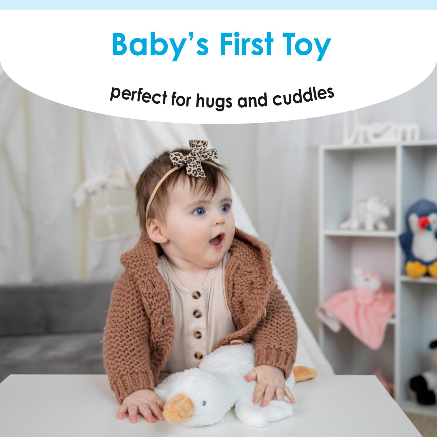 Foto 6 pulgar | Peluche Carter's Duck Cuddle Con Forma De Animal De Peluche Kids Preferred - Venta Internacional.