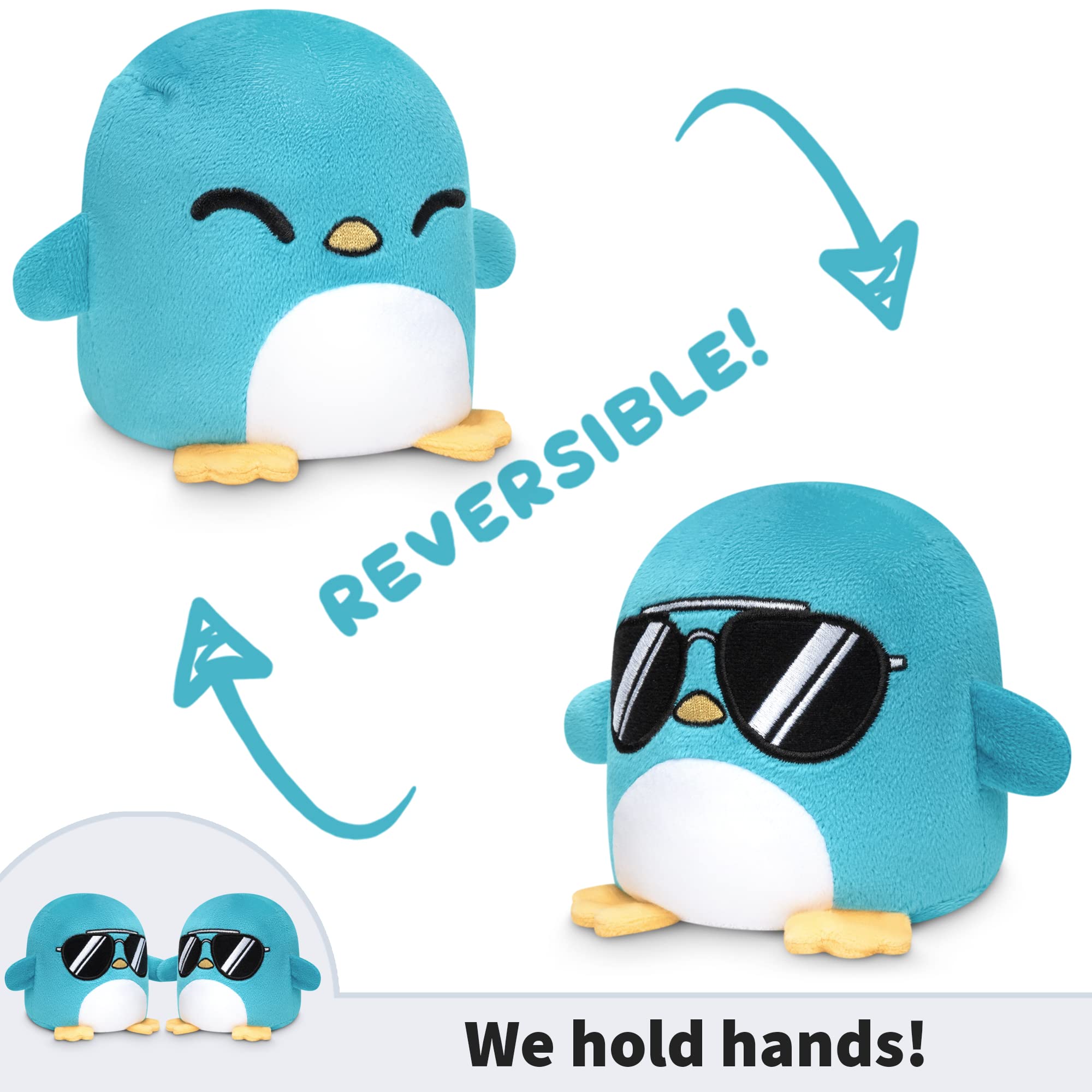 Foto 2 | Pingüino De Peluche Teeturtle Plushmates Para El Día Del Padre - Venta Internacional.
