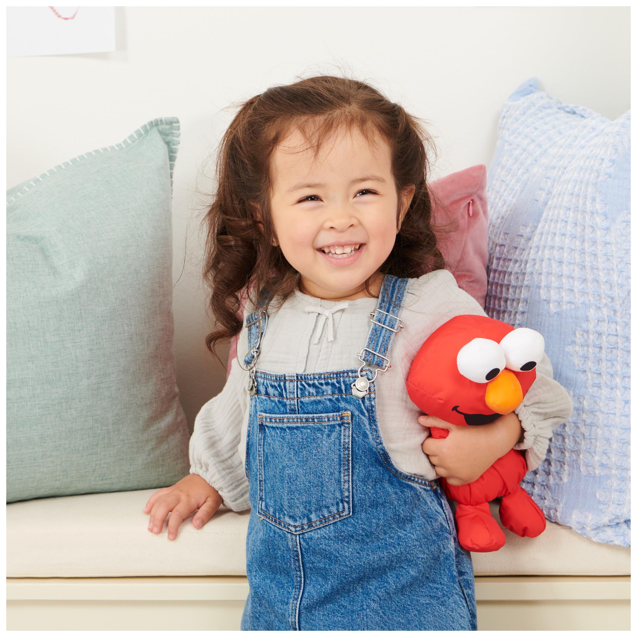 Foto 4 pulgar | Peluche Gund Sesame Street Official Elmo Muppet 18 Cm Rojo - Venta Internacional.