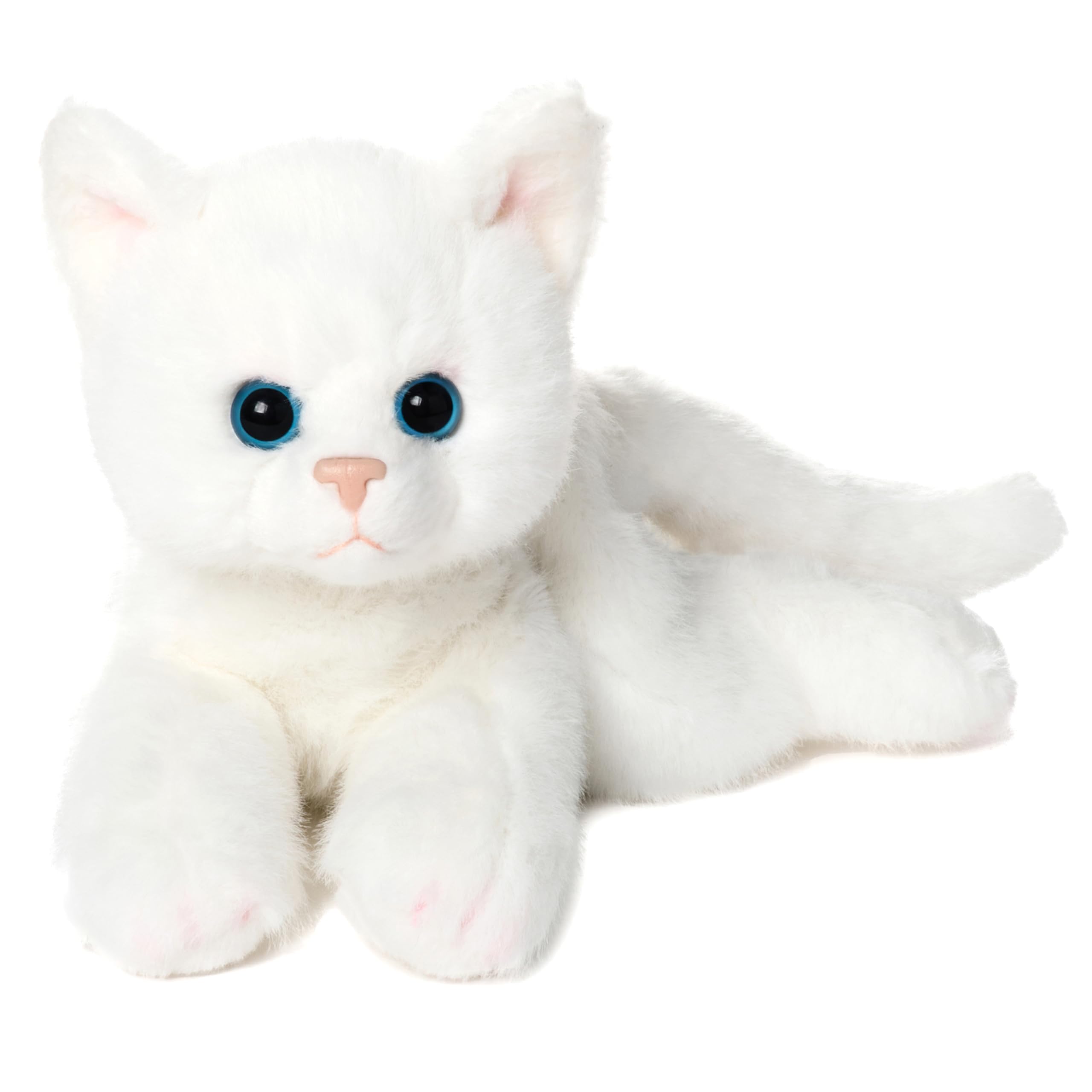 Peluche De Peluche Bearington Lil' Muffin Con Forma De Gato Blanco, 20 Cm - Venta Internacional.