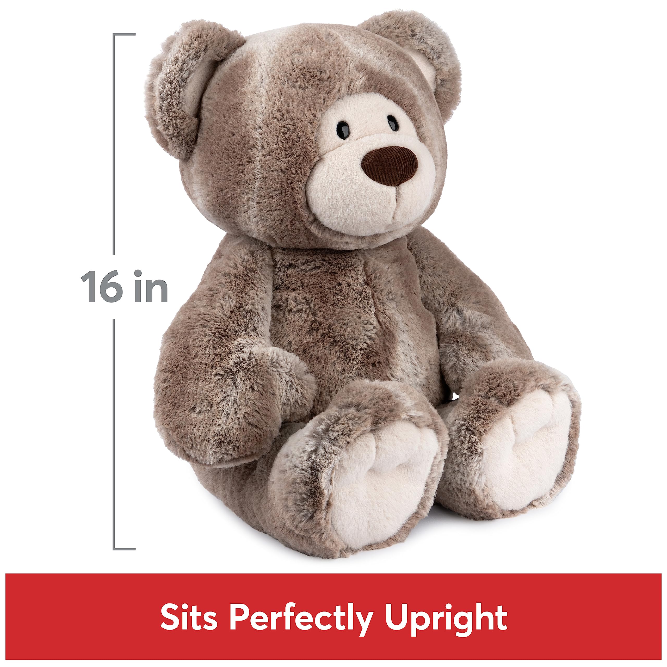 Foto 6 pulgar | Oso De Peluche Mukki De Peluche Gund, 16 Pulgadas, Color Marrón Y Crema - Venta Internacional.