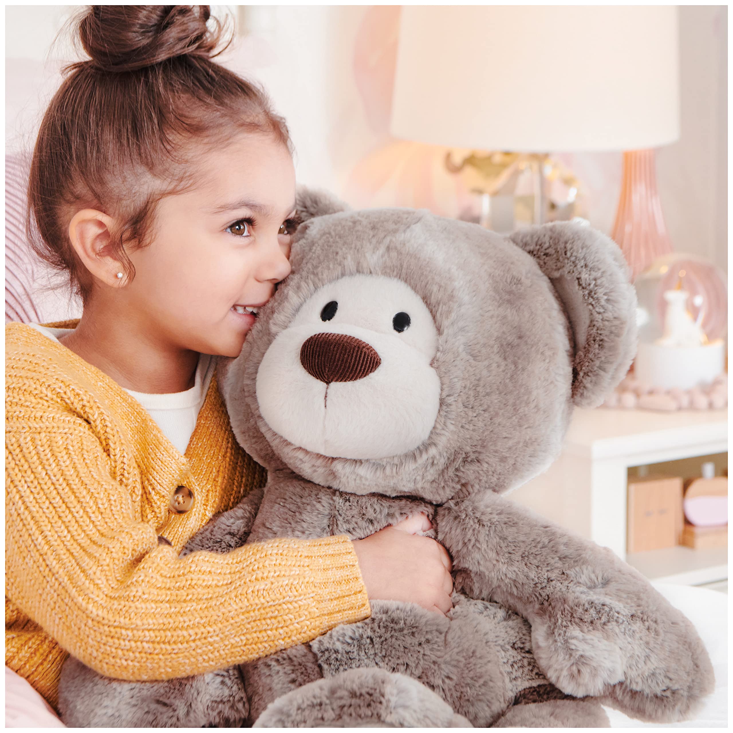 Foto 7 pulgar | Oso De Peluche Mukki De Peluche Gund, 16 Pulgadas, Color Marrón Y Crema - Venta Internacional.