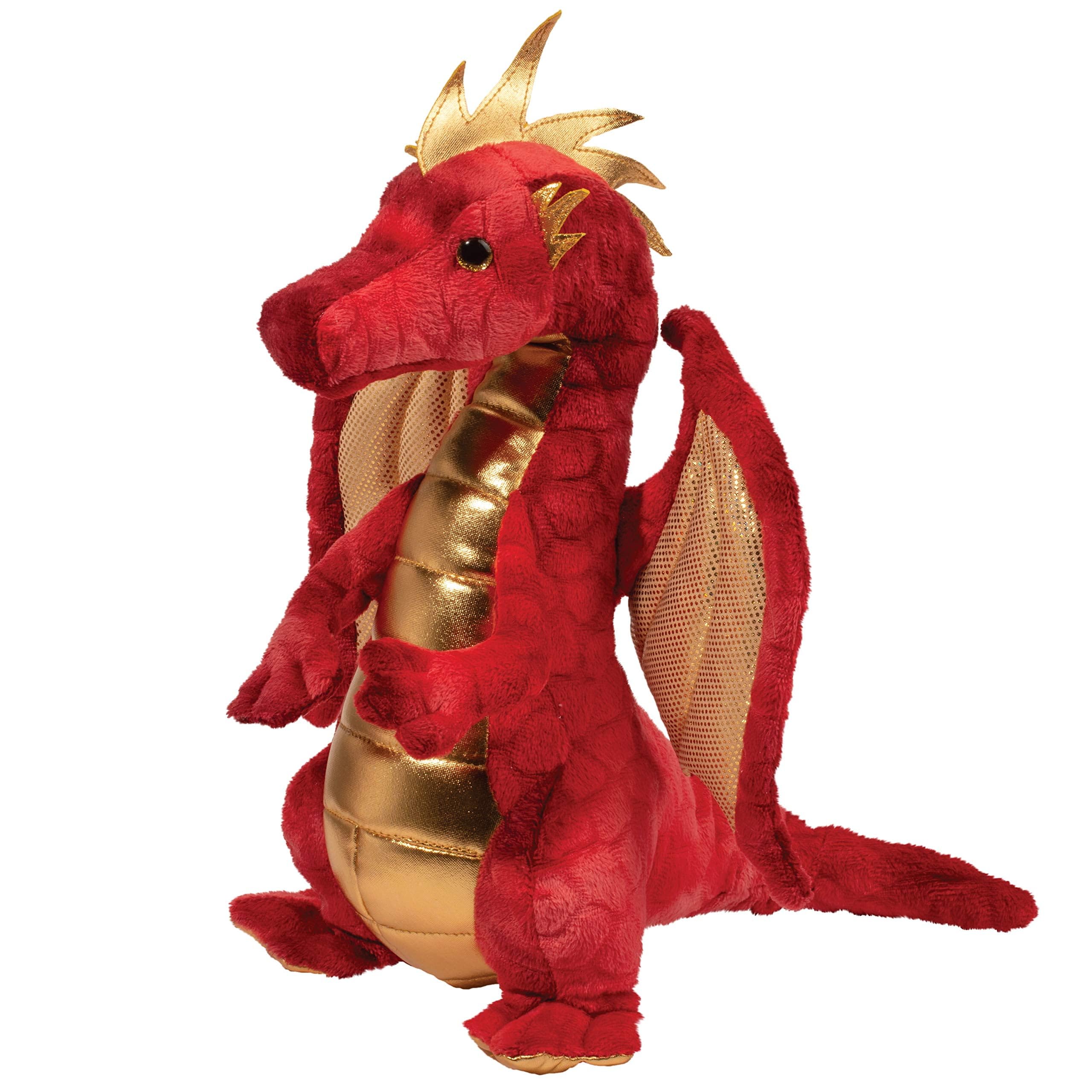 Foto 2 pulgar | Peluche Douglas Eugene Con Forma De Dragón Rojo, 25 Cm - Venta Internacional.