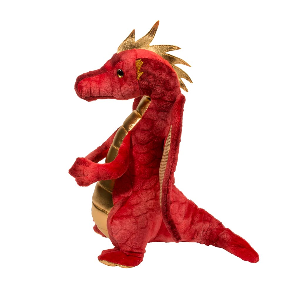 Foto 3 pulgar | Peluche Douglas Eugene Con Forma De Dragón Rojo, 25 Cm - Venta Internacional.