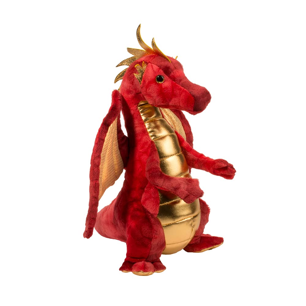 Foto 6 pulgar | Peluche Douglas Eugene Con Forma De Dragón Rojo, 25 Cm - Venta Internacional.
