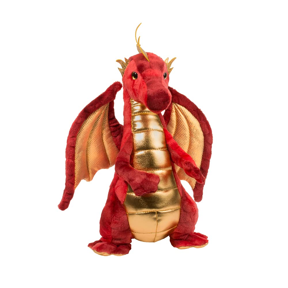 Foto 7 pulgar | Peluche Douglas Eugene Con Forma De Dragón Rojo, 25 Cm - Venta Internacional.