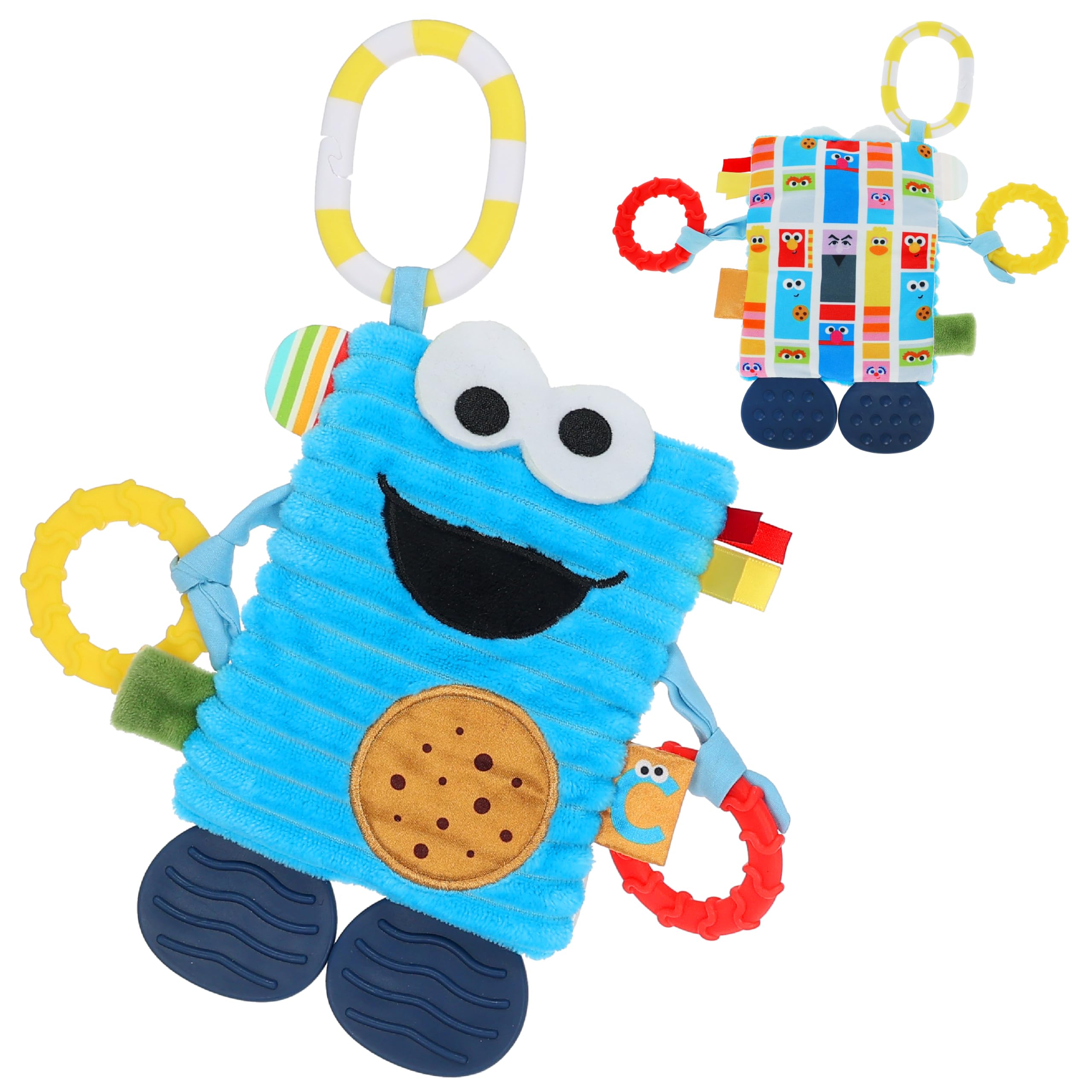 Foto 2 pulgar | Juguete Sensorial De Peluche Preferido Para Niños, Sesame Street Cookie Monster - Venta Internacional.