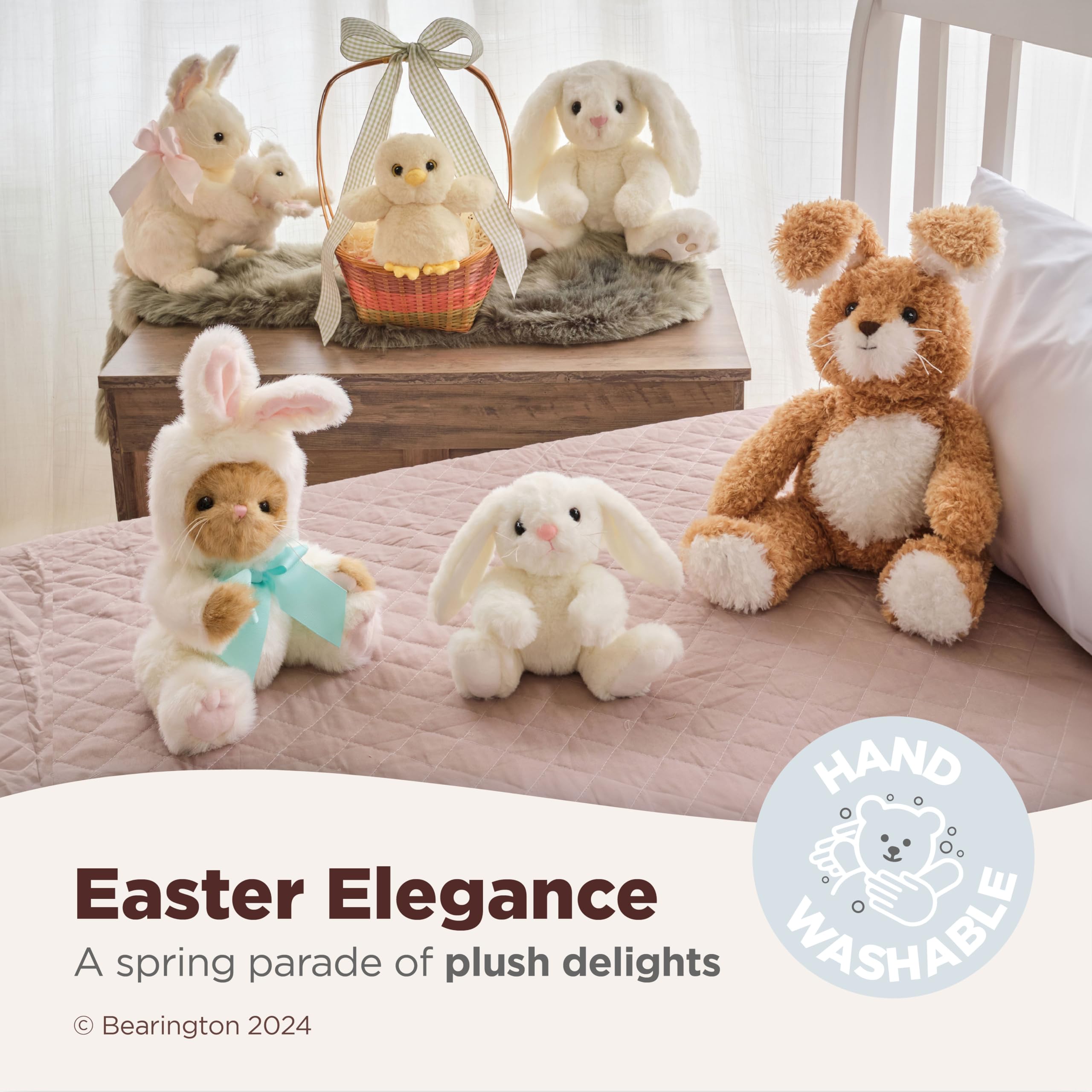 Foto 4 pulgar | Conejo De Pascua De Peluche Bearington Scruffles, 40 Cm, Para Niños - Venta Internacional.