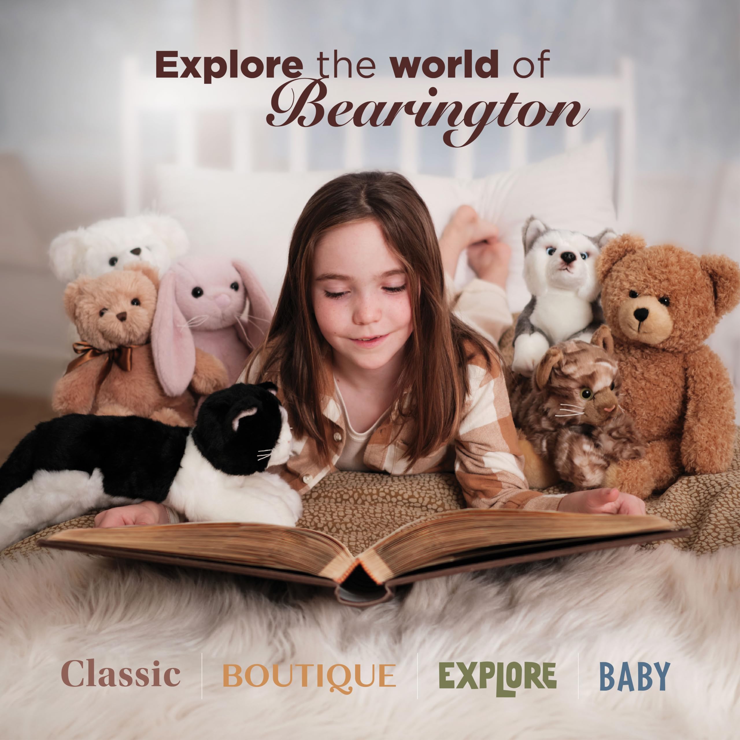 Foto 7 pulgar | Conejo De Pascua De Peluche Bearington Scruffles, 40 Cm, Para Niños - Venta Internacional.