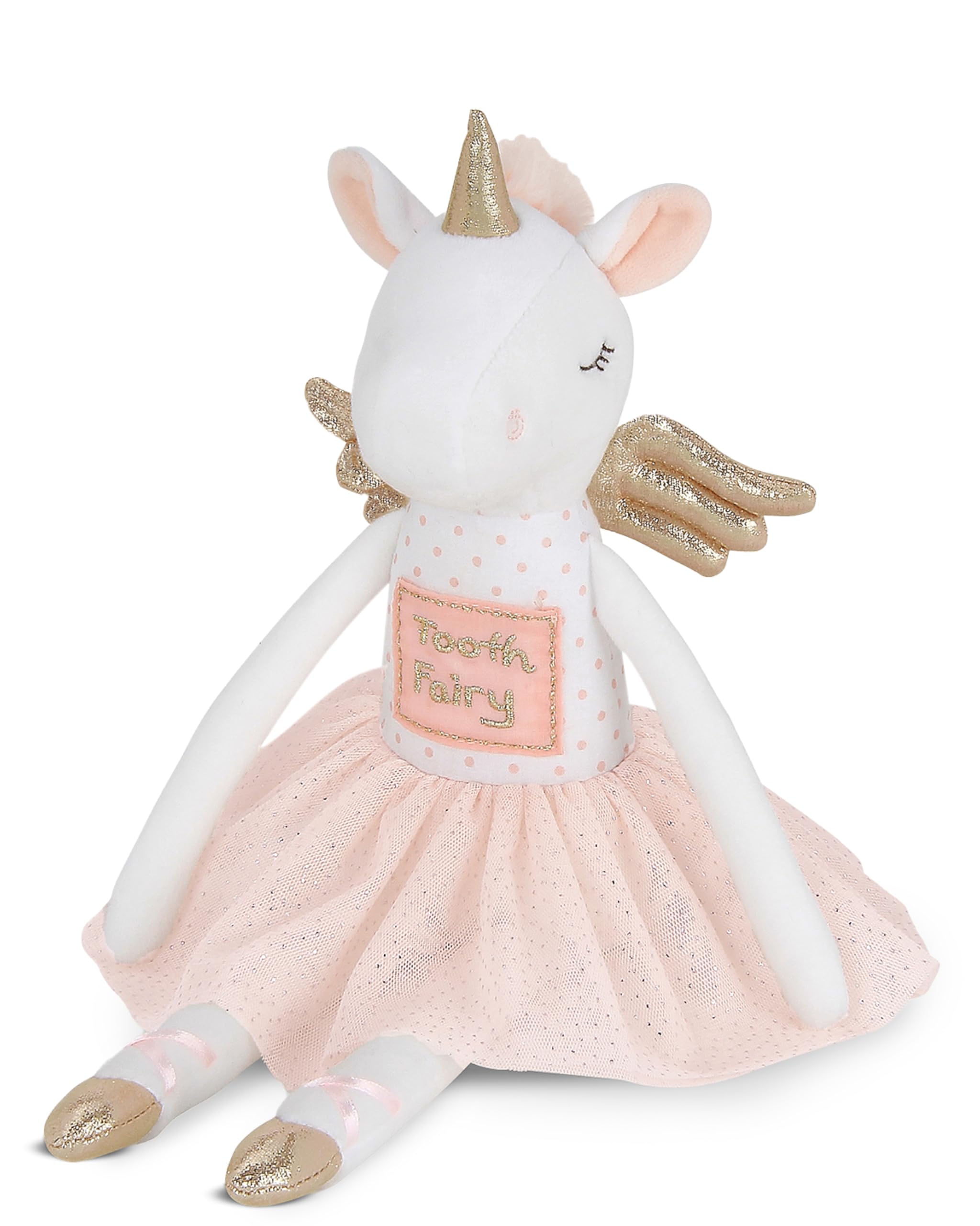 Muñeca De Peluche Con Forma De Hada Con Dientes De Unicornio, Bearington Twinkles, 14 Cm - Venta Internacional.