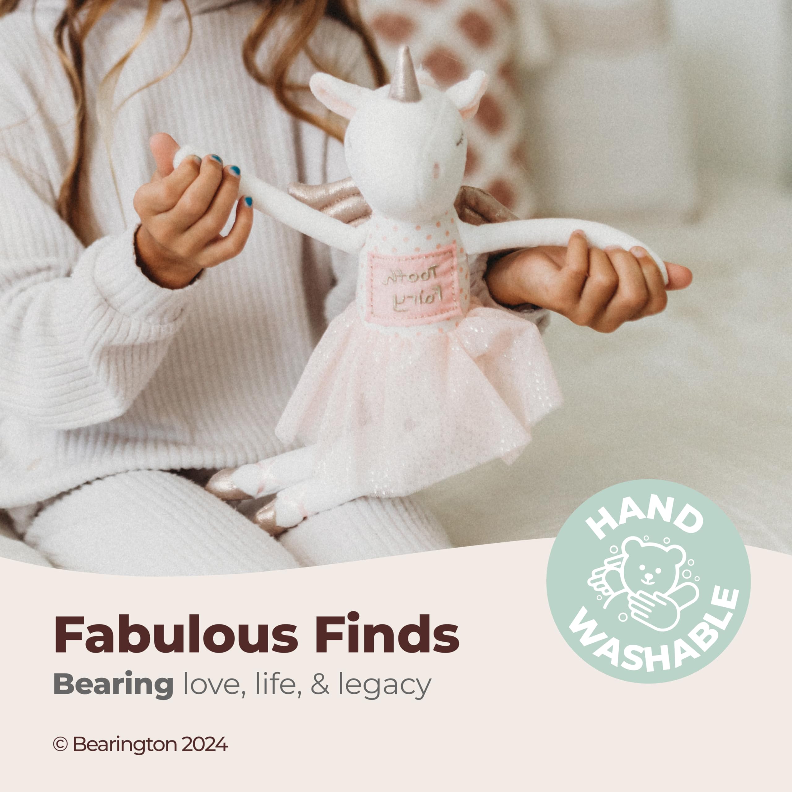 Foto 4 pulgar | Muñeca De Peluche Con Forma De Hada Con Dientes De Unicornio, Bearington Twinkles, 14 Cm - Venta Internacional.