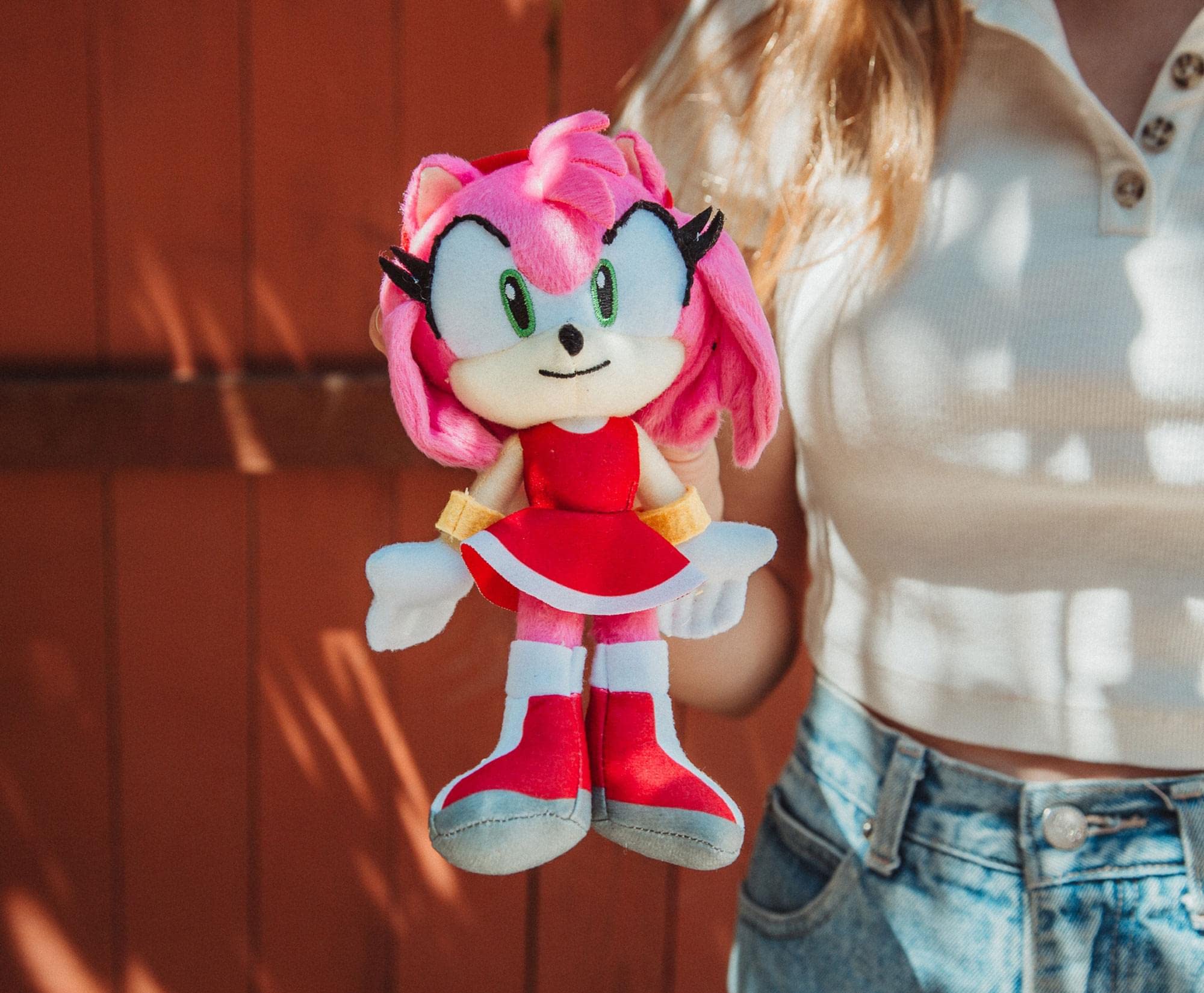 Foto 5 | Peluche Sonic The Hedgehog Amy Rose 20 Cm - Venta Internacional.