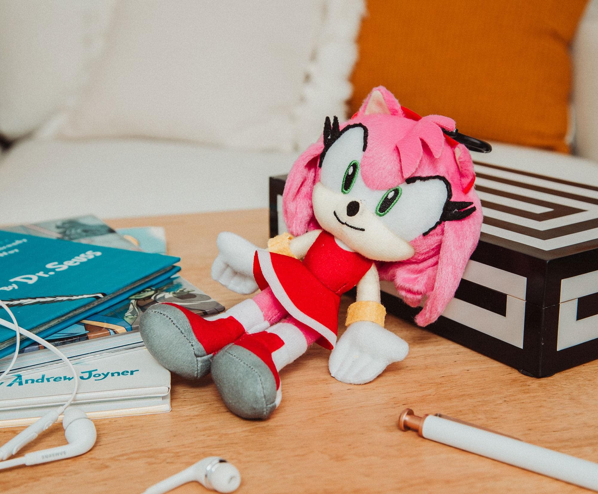 Foto 8 pulgar | Peluche Sonic The Hedgehog Amy Rose 20 Cm - Venta Internacional.