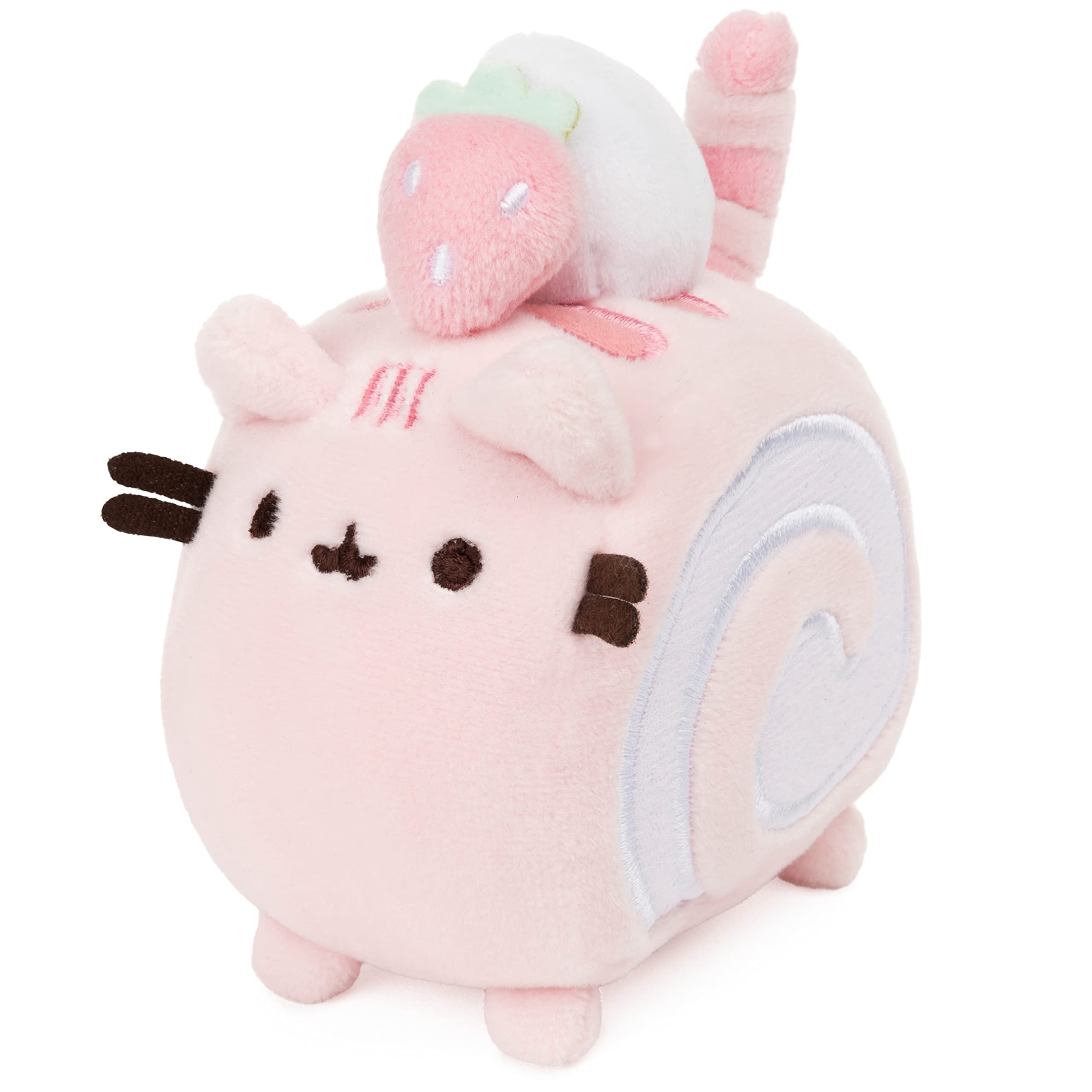 Rollo De Peluche Con Forma De Gato Gund, Tarta Pusheen Sweet, 10 Cm - Venta Internacional.