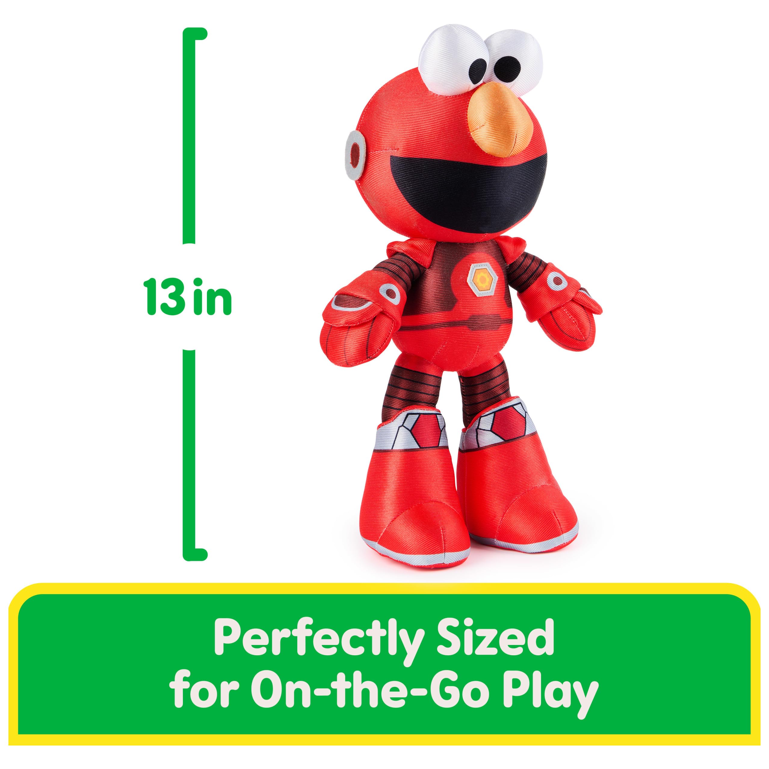 Foto 5 pulgar | Peluche Gund Sesame Street Mecha Builder Elmo 13'' - Venta Internacional.