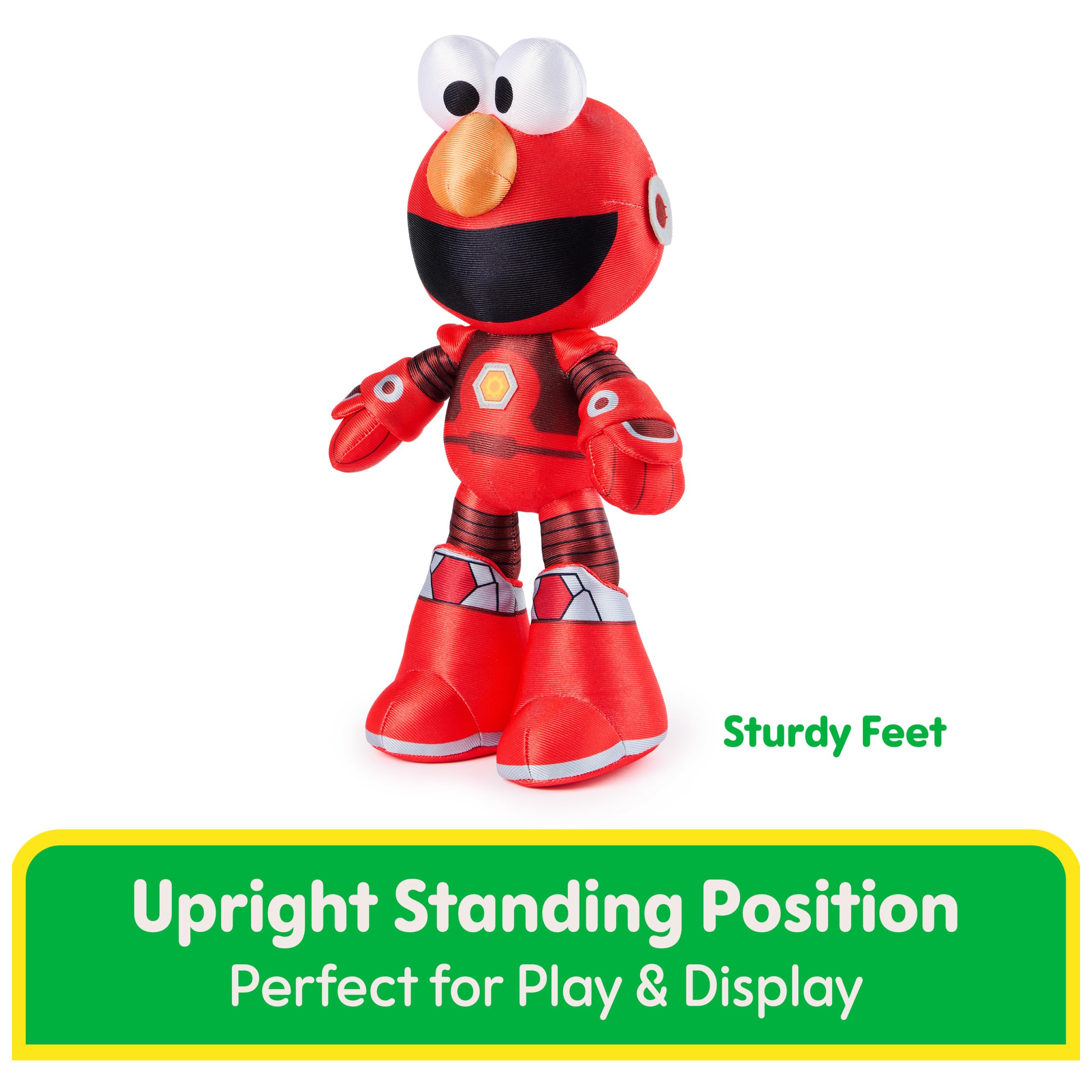Foto 7 pulgar | Peluche Gund Sesame Street Mecha Builder Elmo 13'' - Venta Internacional.