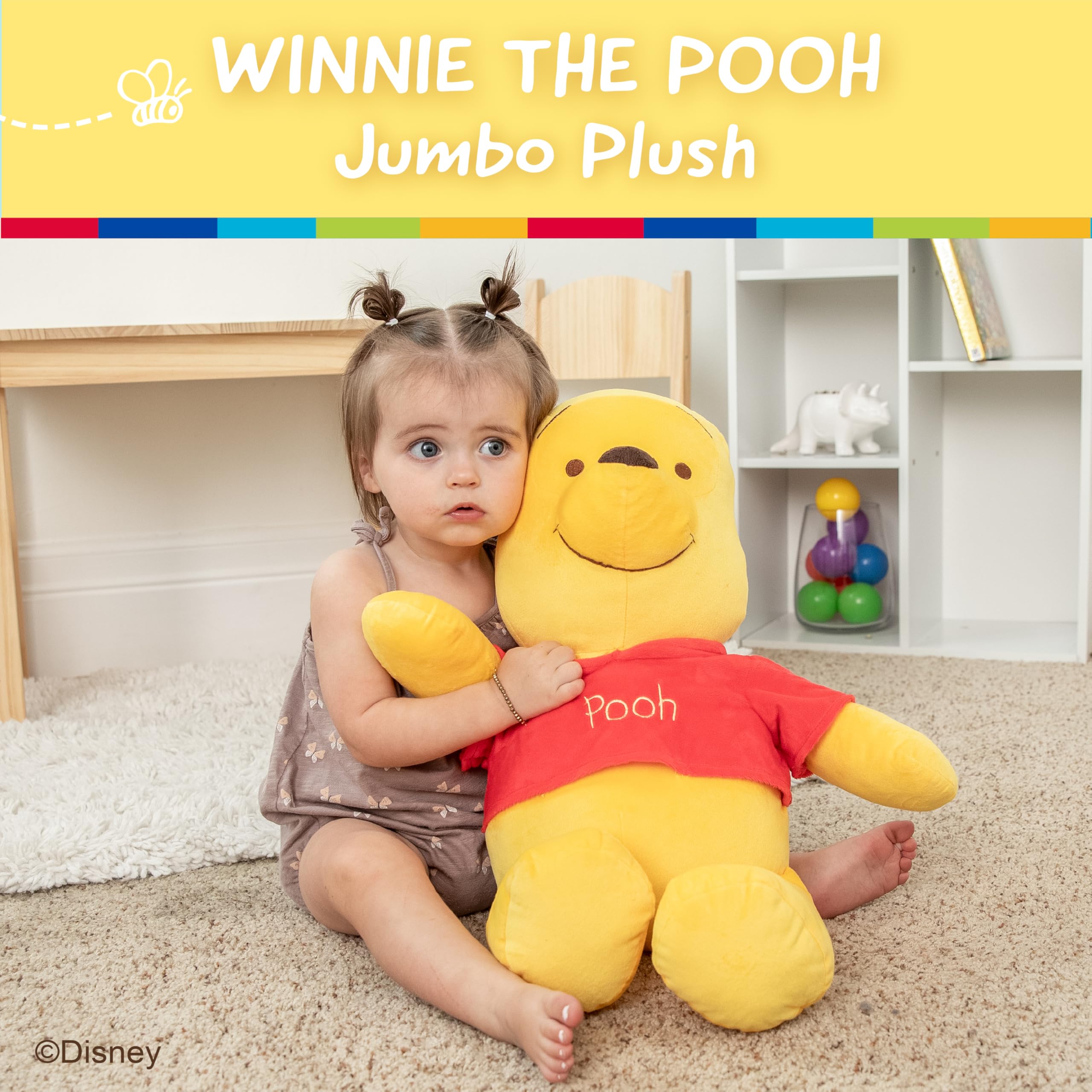 Foto 3 pulgar | Peluche De Peluche Kids Preferred Disney Winnie Pooh - Venta Internacional.