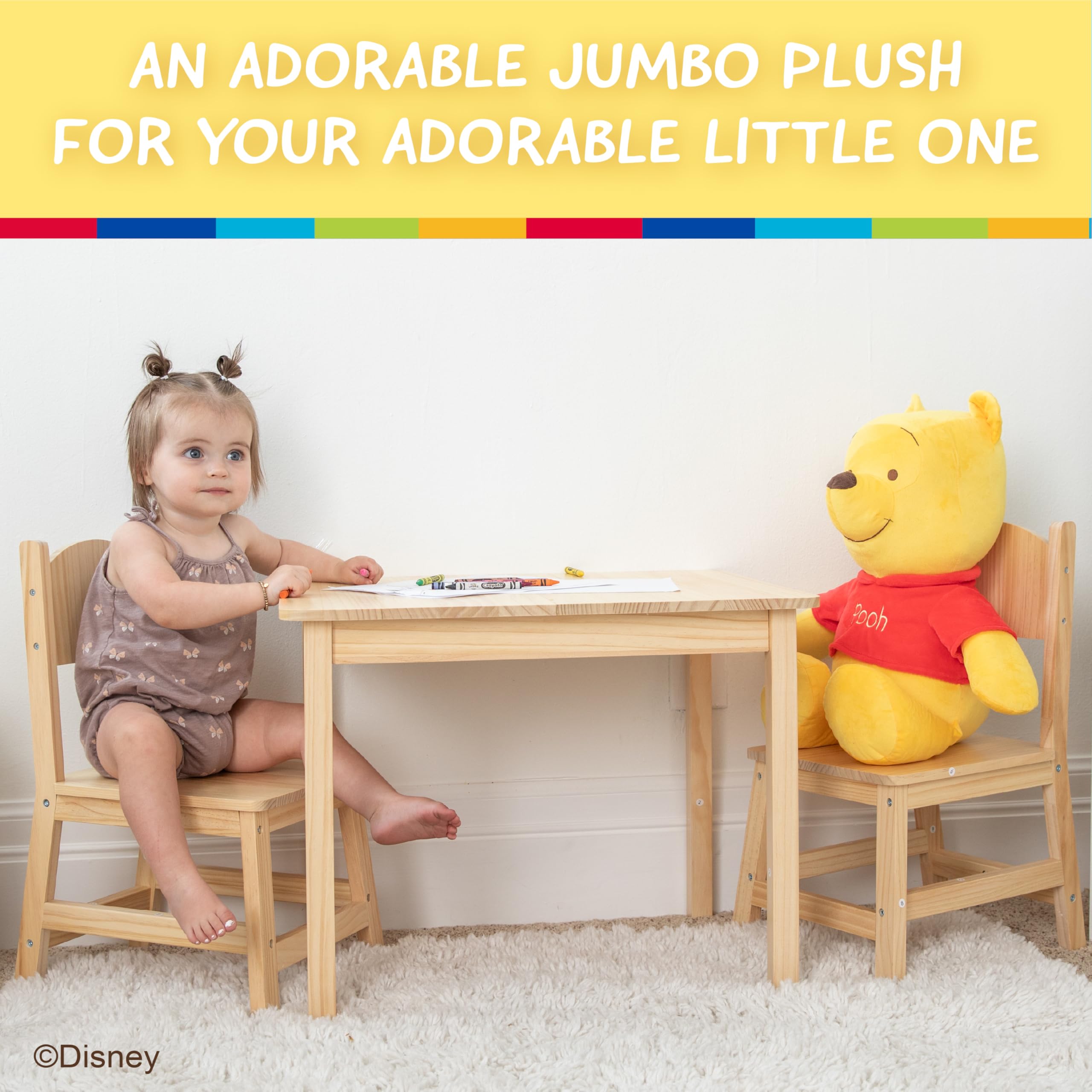 Foto 5 pulgar | Peluche De Peluche Kids Preferred Disney Winnie Pooh - Venta Internacional.