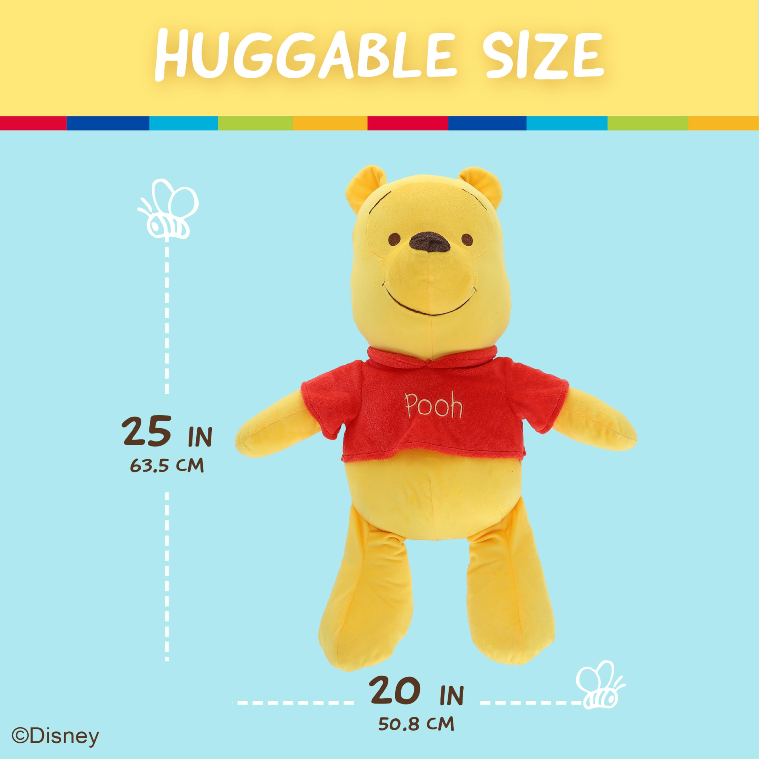 Foto 6 pulgar | Peluche De Peluche Kids Preferred Disney Winnie Pooh - Venta Internacional.