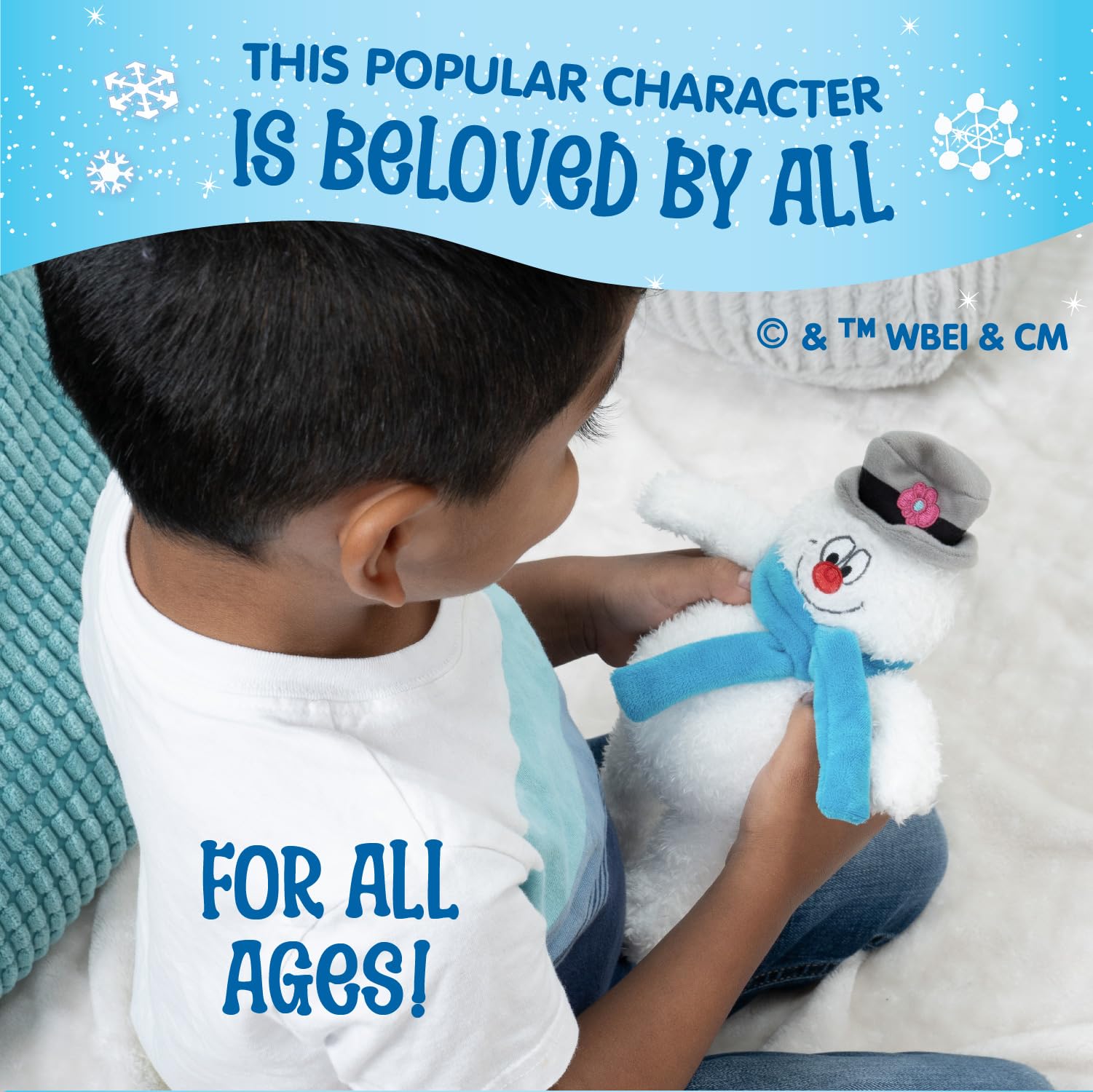 Foto 5 pulgar | Peluche Con Forma De Animal De Peluche Que Los Niños Prefieren Frosty The Snowman - Venta Internacional.