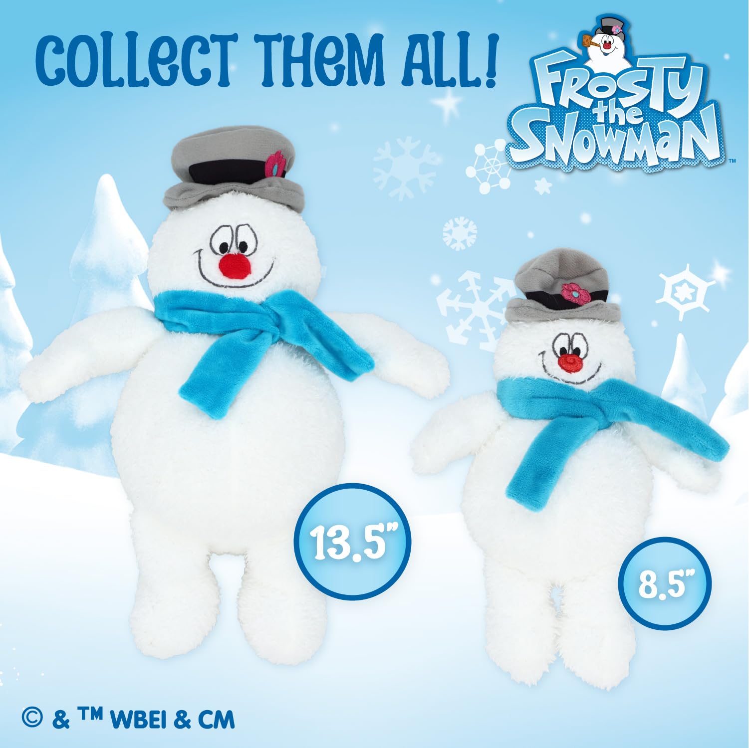 Foto 7 pulgar | Peluche Con Forma De Animal De Peluche Que Los Niños Prefieren Frosty The Snowman - Venta Internacional.
