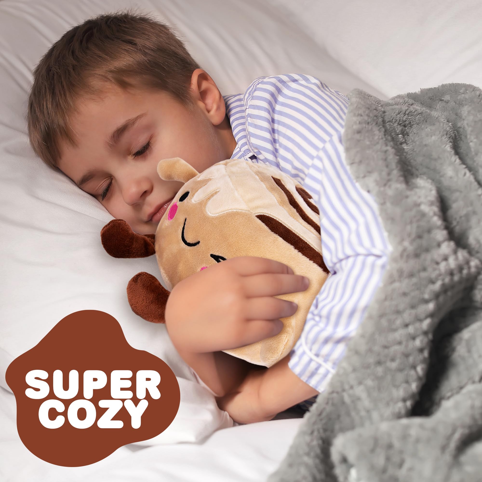 Foto 5 | Rollo De Canela Art Creativity Kawaii Con Forma De Animal De Peluche, 23 Cm - Venta Internacional.