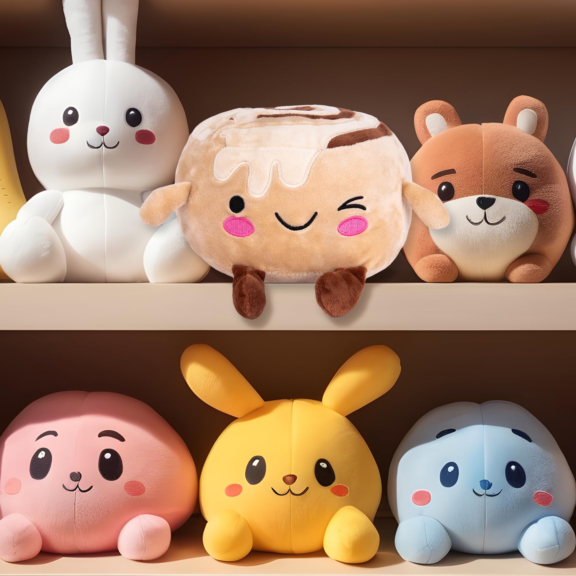 Foto 6 | Rollo De Canela Art Creativity Kawaii Con Forma De Animal De Peluche, 23 Cm - Venta Internacional.