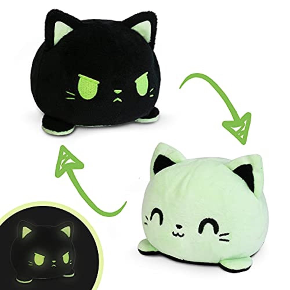 Plushie Teeturtle, El Gato Reversible Original Que Brilla En La Oscuridad - Venta Internacional.